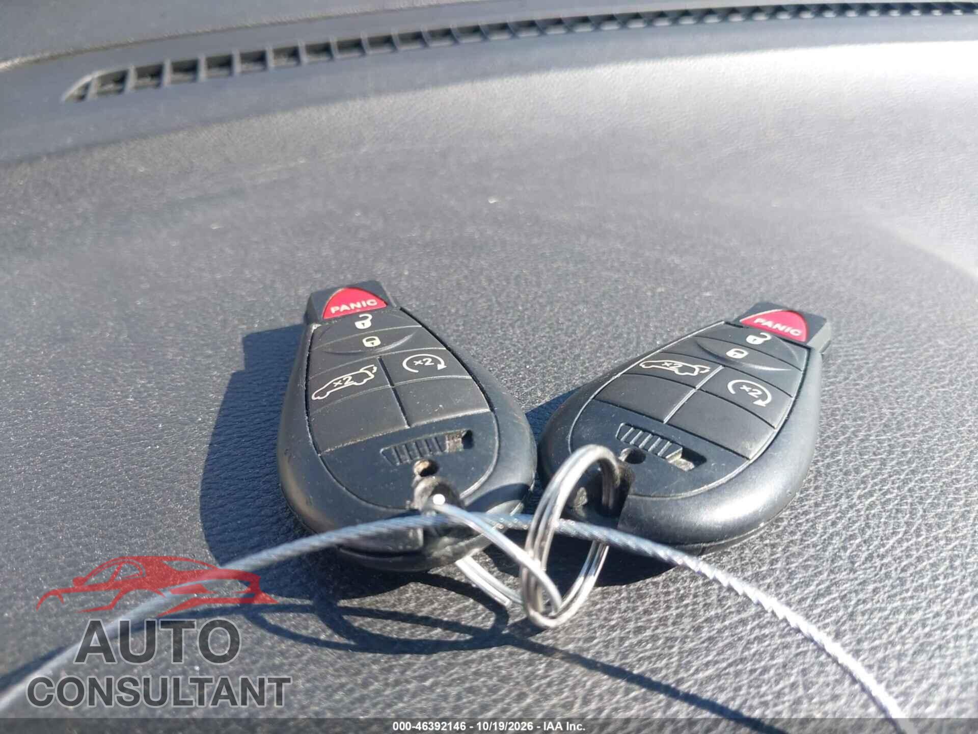 DODGE DURANGO 2012 - 1C4RDJEG4CC328564