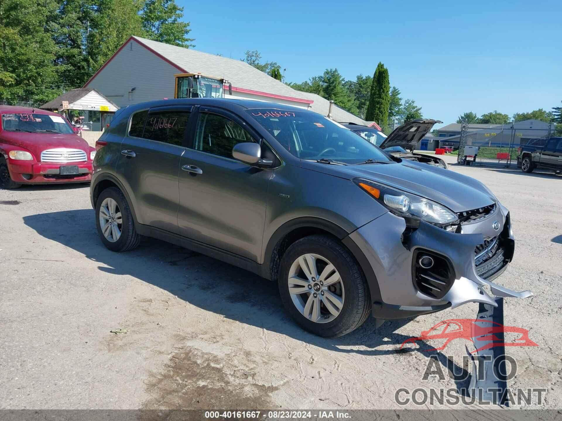 KIA SPORTAGE 2018 - KNDPMCAC9J7379781