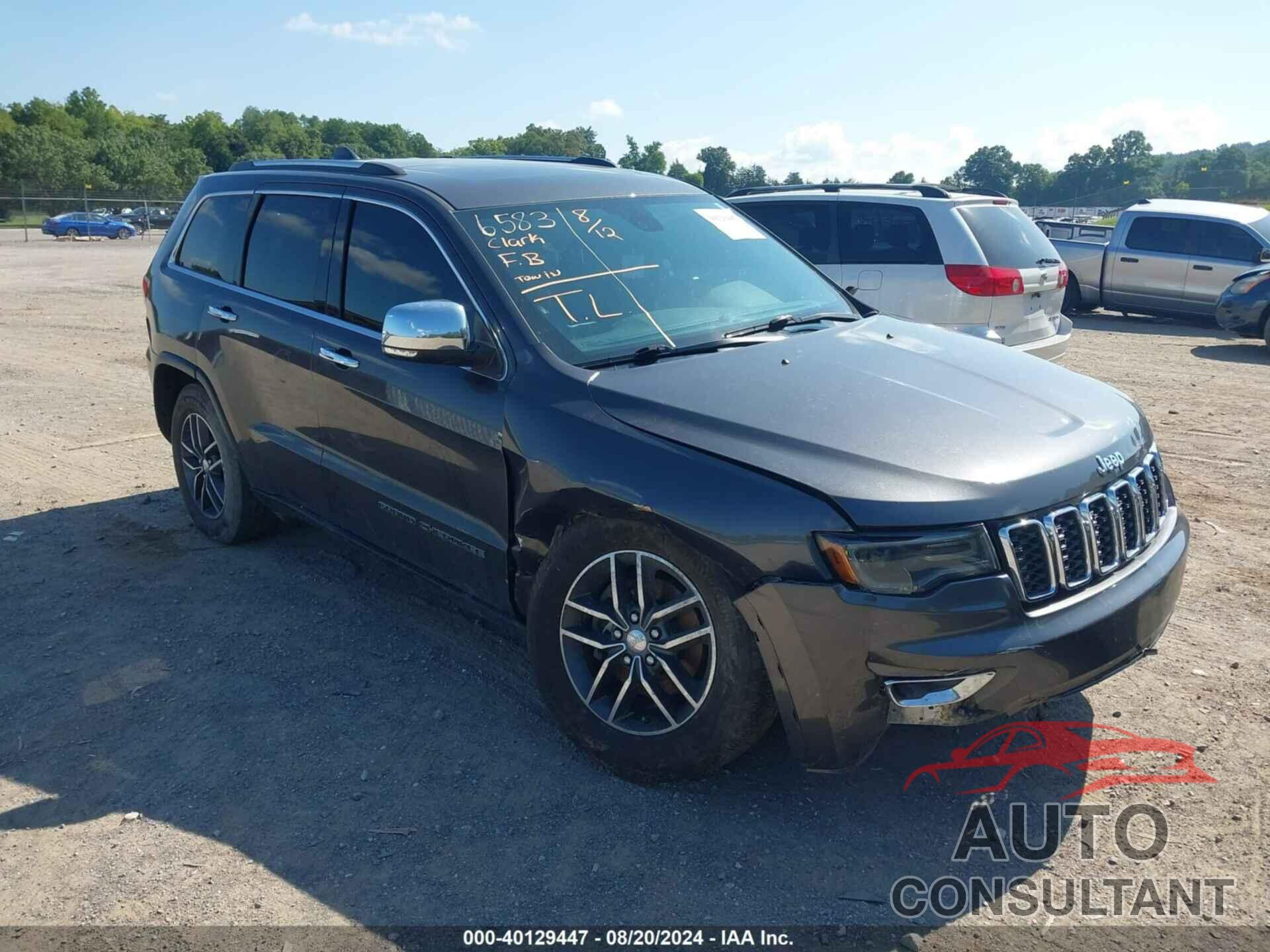 JEEP GRAND CHEROKEE 2018 - 1C4RJEBG9JC131715