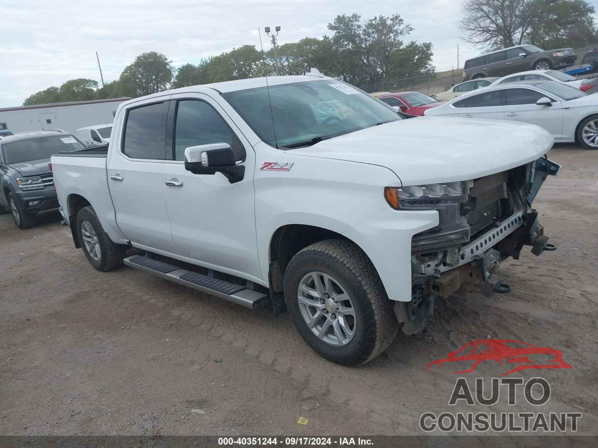 CHEVROLET SILVERADO 1500 2021 - 3GCUYGED7MG341542