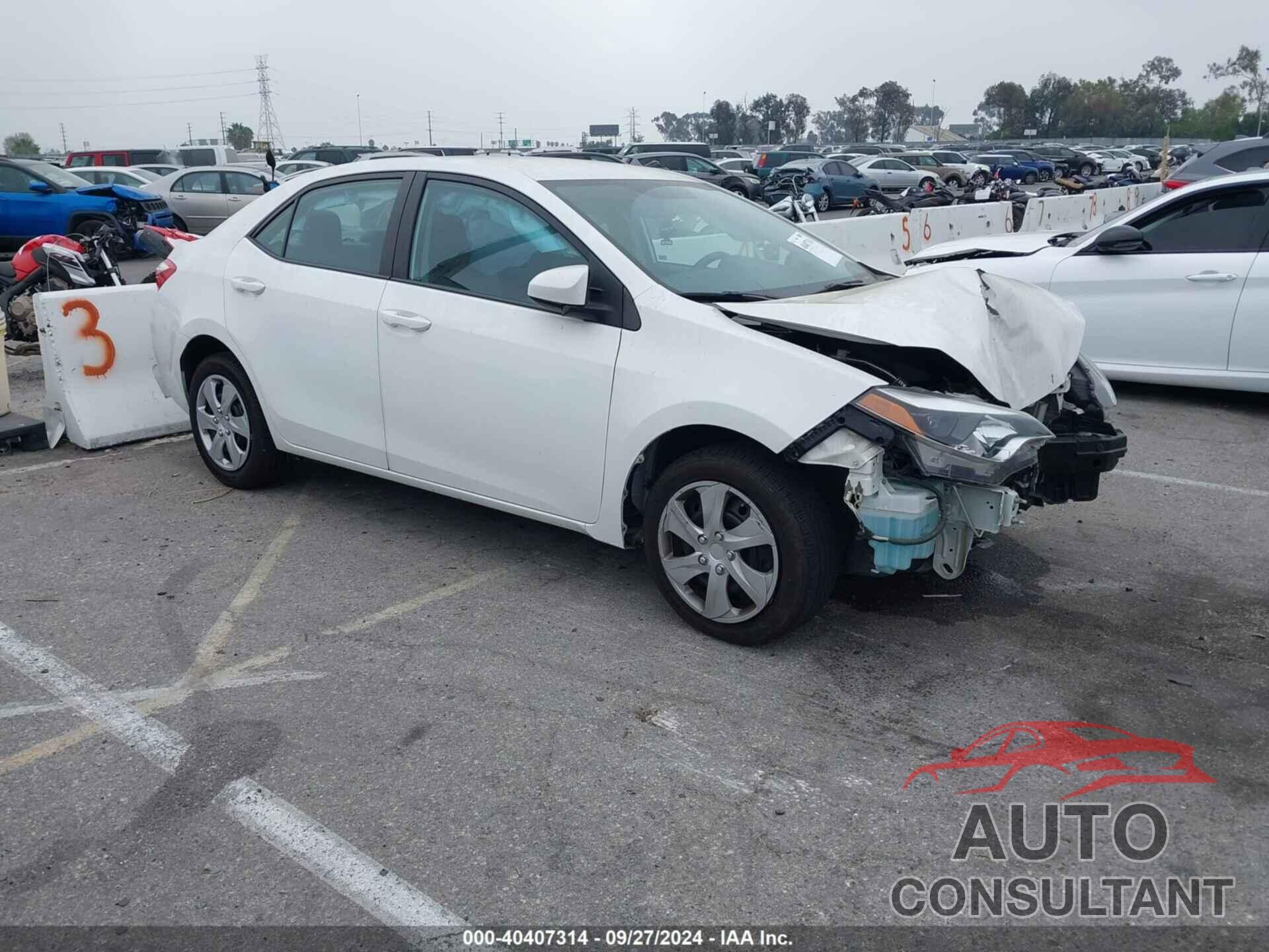 TOYOTA COROLLA 2016 - 5YFBURHE7GP541631