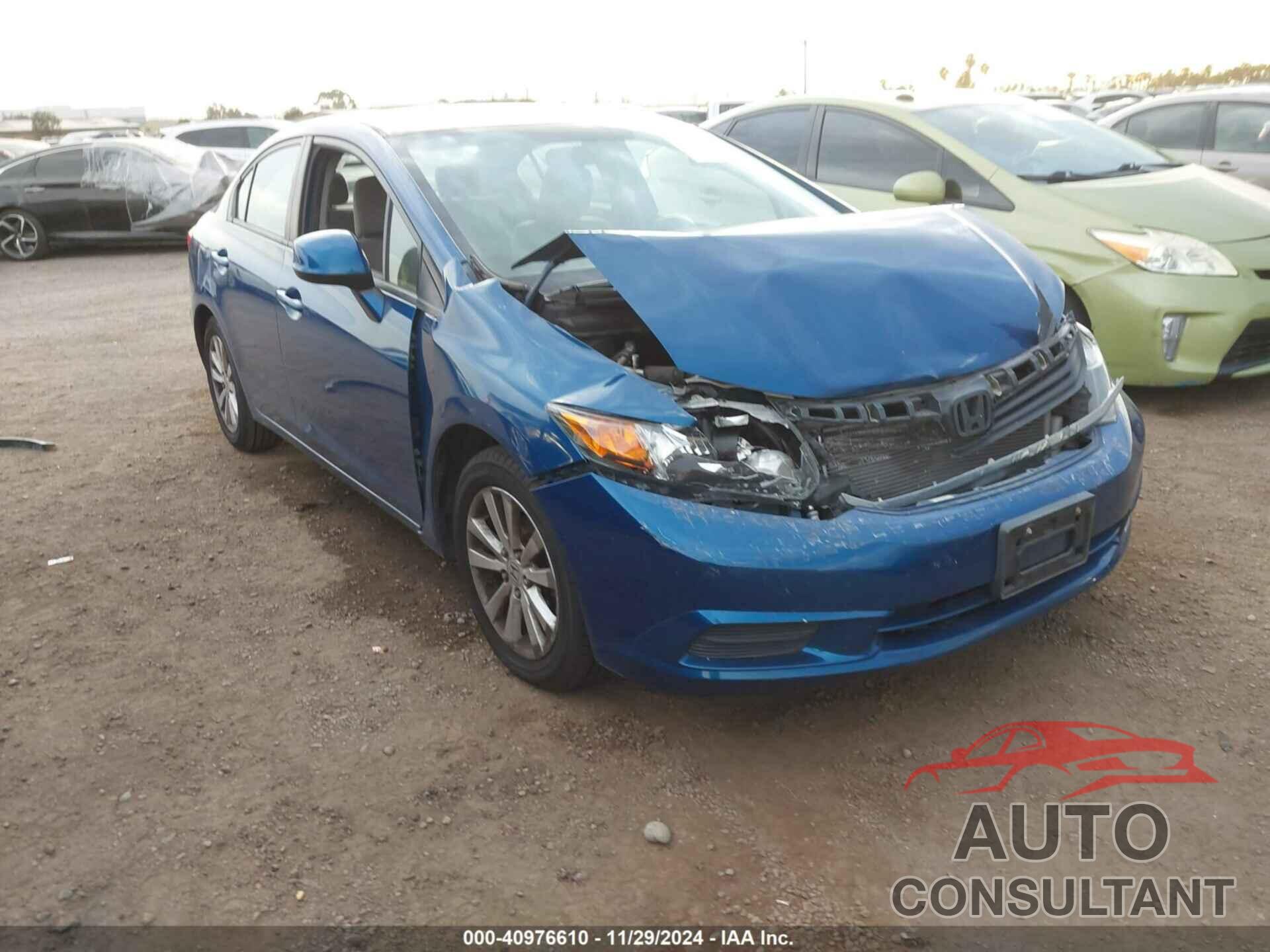 HONDA CIVIC 2012 - 2HGFB2F89CH544866