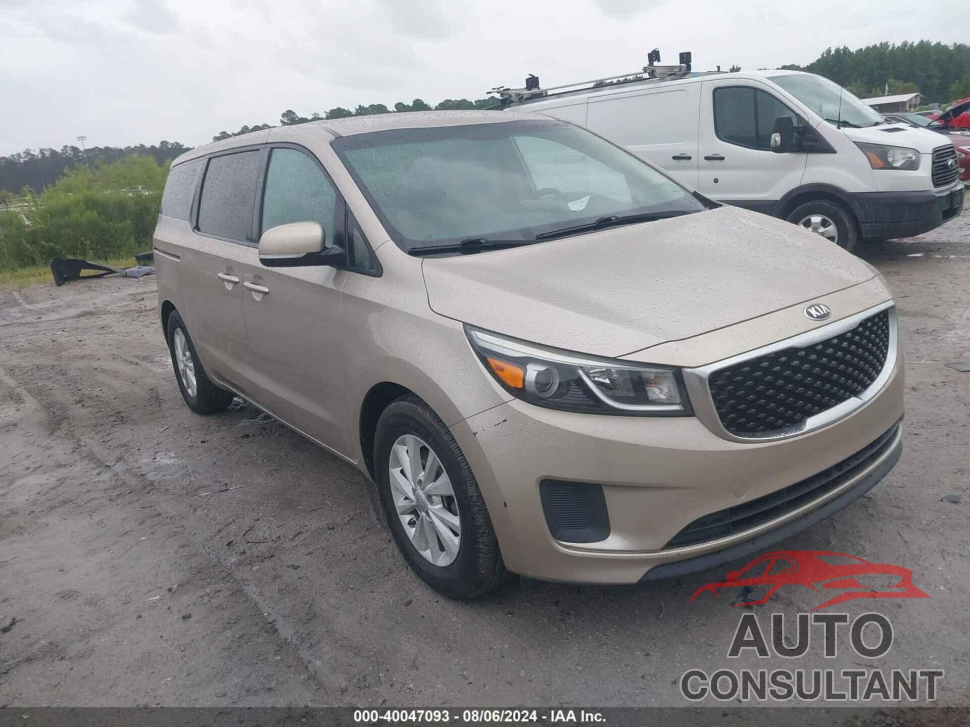 KIA SEDONA 2017 - KNDMB5C15H6224693