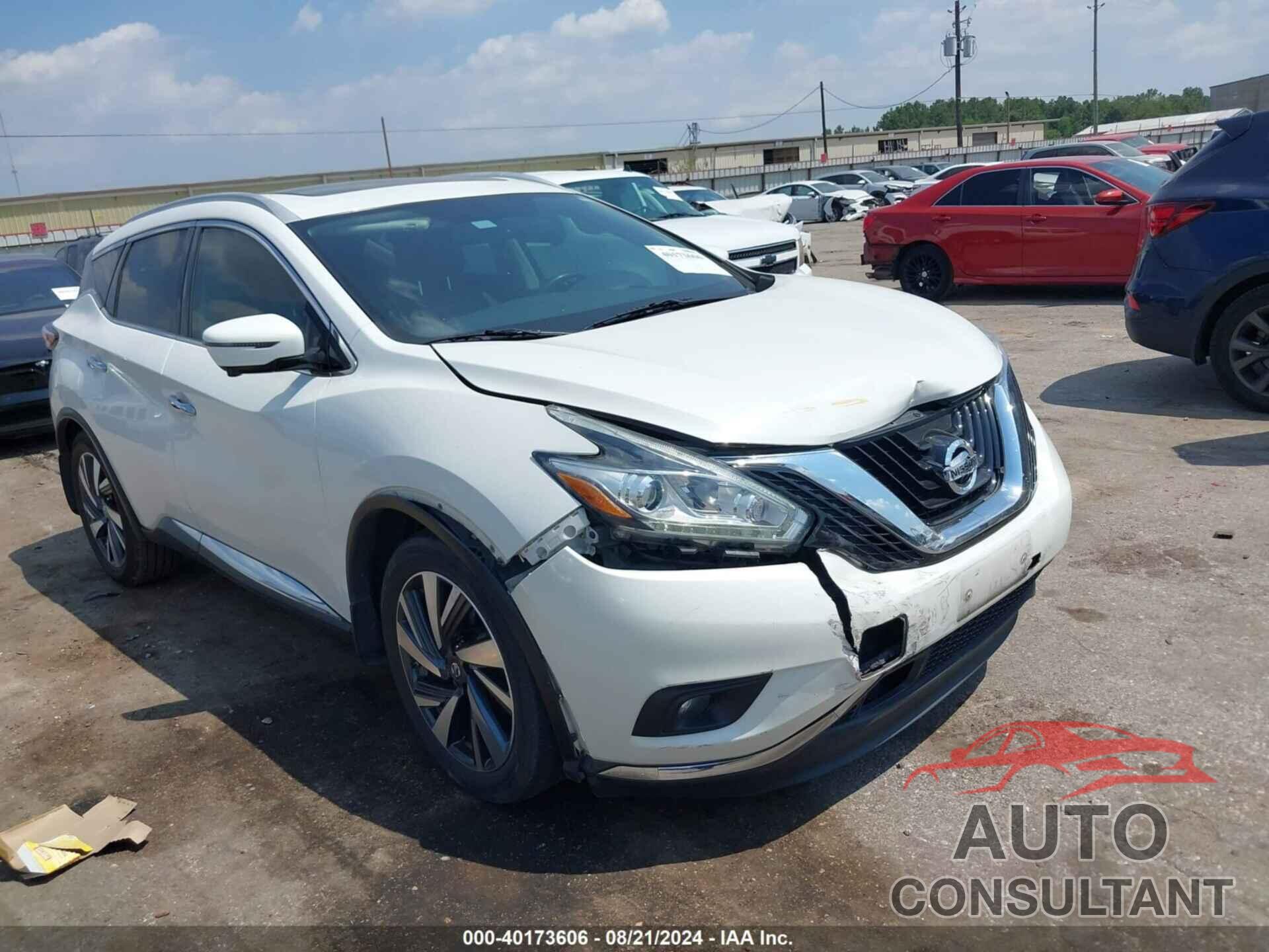 NISSAN MURANO 2018 - 5N1AZ2MG0JN109183