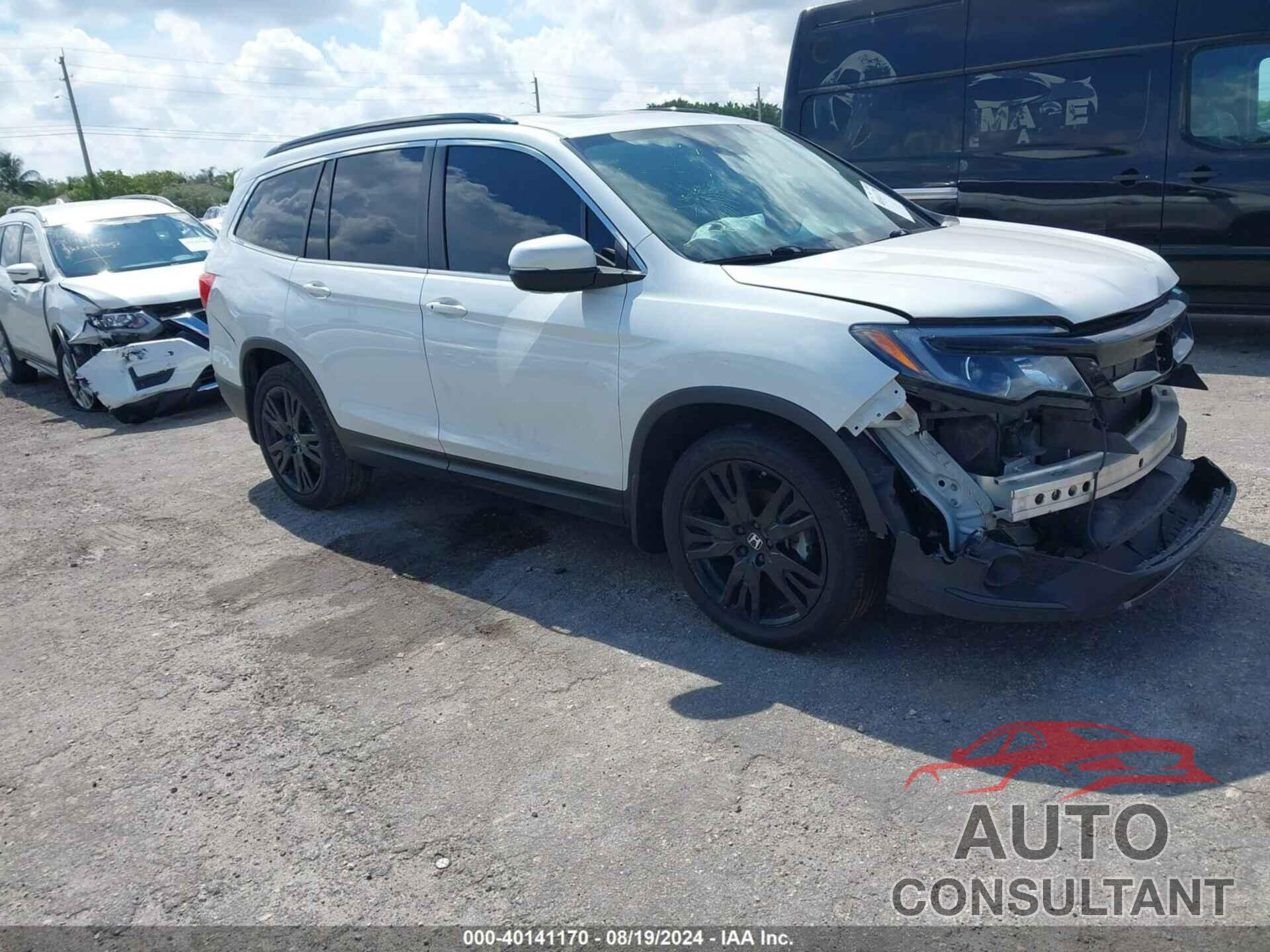 HONDA PILOT 2022 - 5FNYF5H2XNB033777