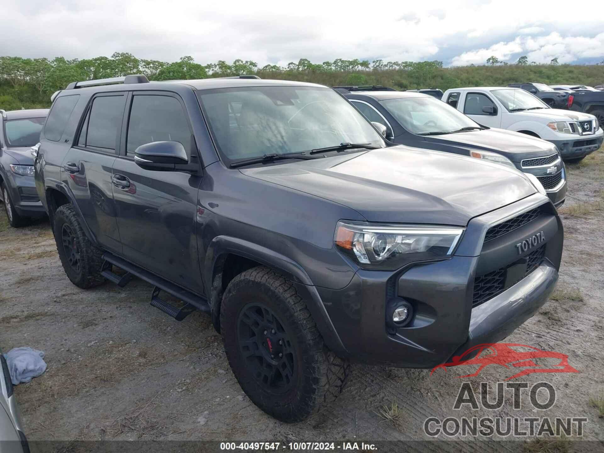 TOYOTA 4RUNNER 2022 - JTEFU5JR7N5262709