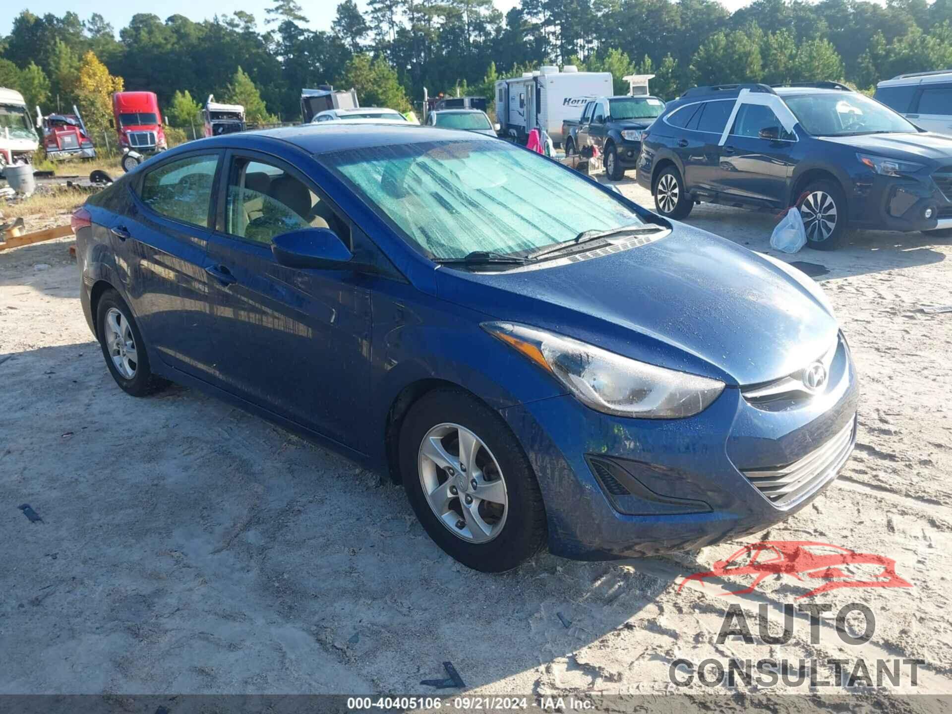 HYUNDAI ELANTRA 2015 - 5NPDH4AE5FH555792