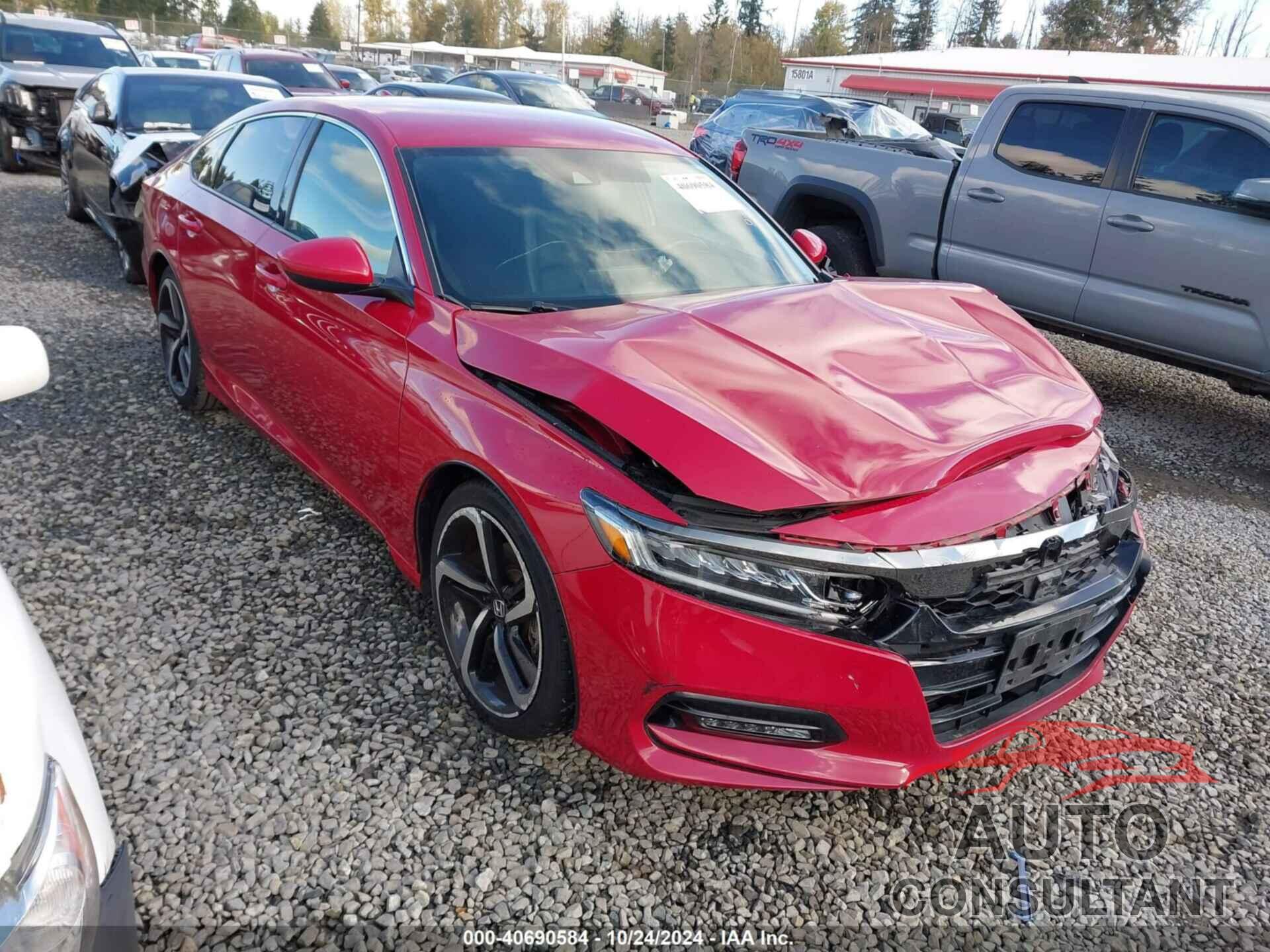 HONDA ACCORD 2018 - 1HGCV1F37JA174439