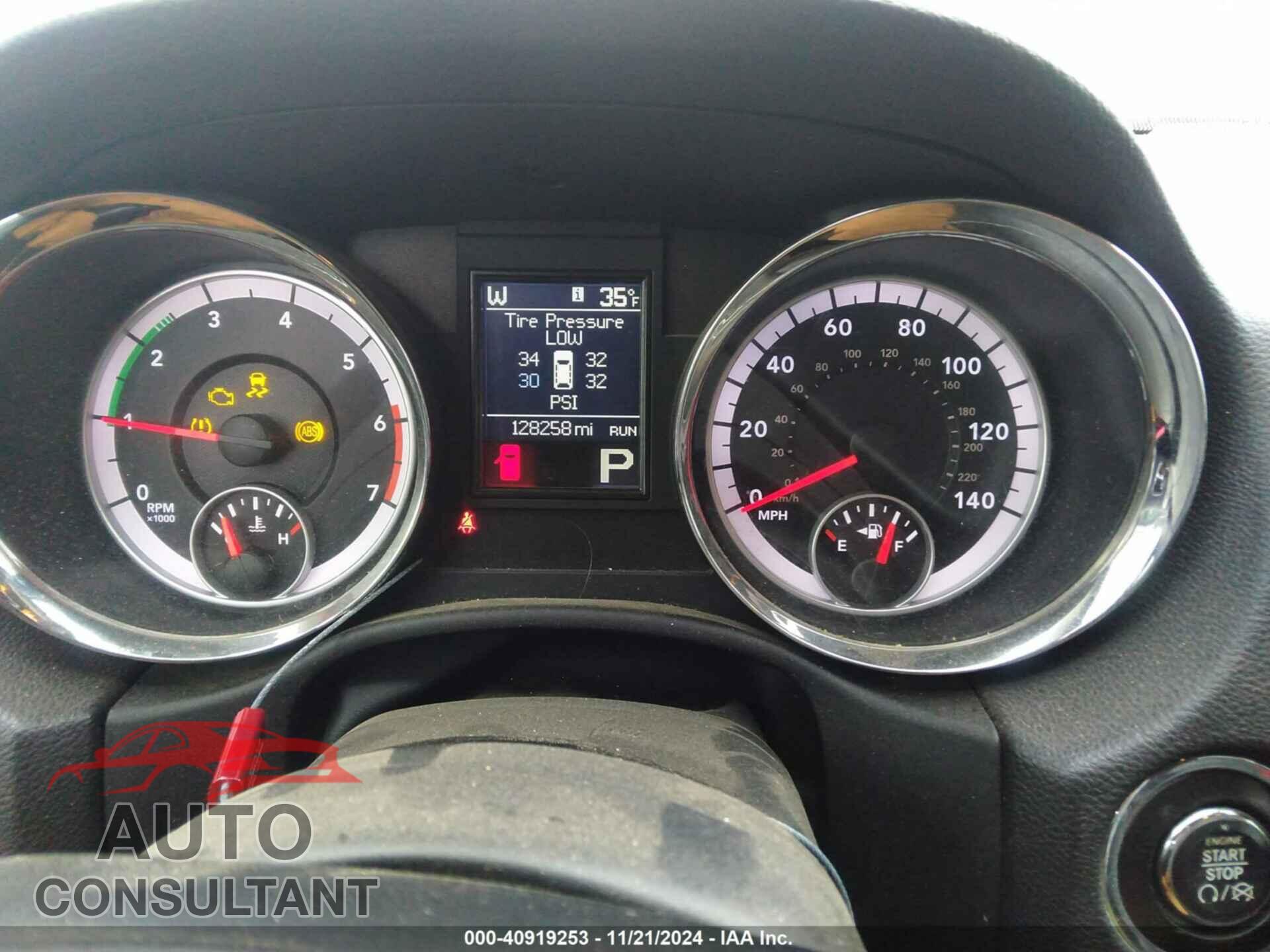 DODGE DURANGO 2012 - 1C4SDHCT3CC107032