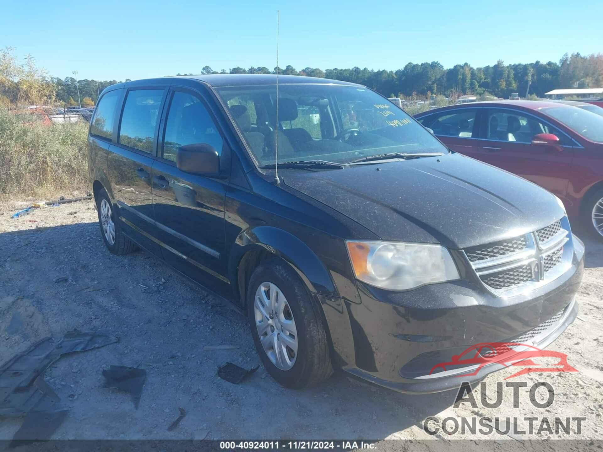 DODGE GRAND CARAVAN 2014 - 2C4RDGBG8ER381172