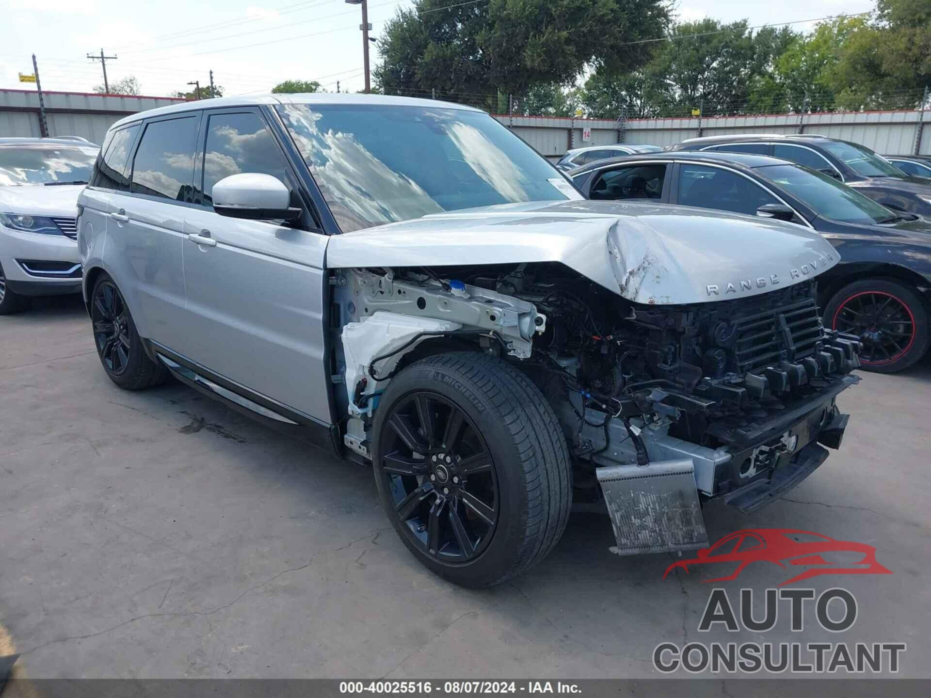 LAND ROVER RANGE ROVER SPORT 2019 - SALWR2RUXKA873696
