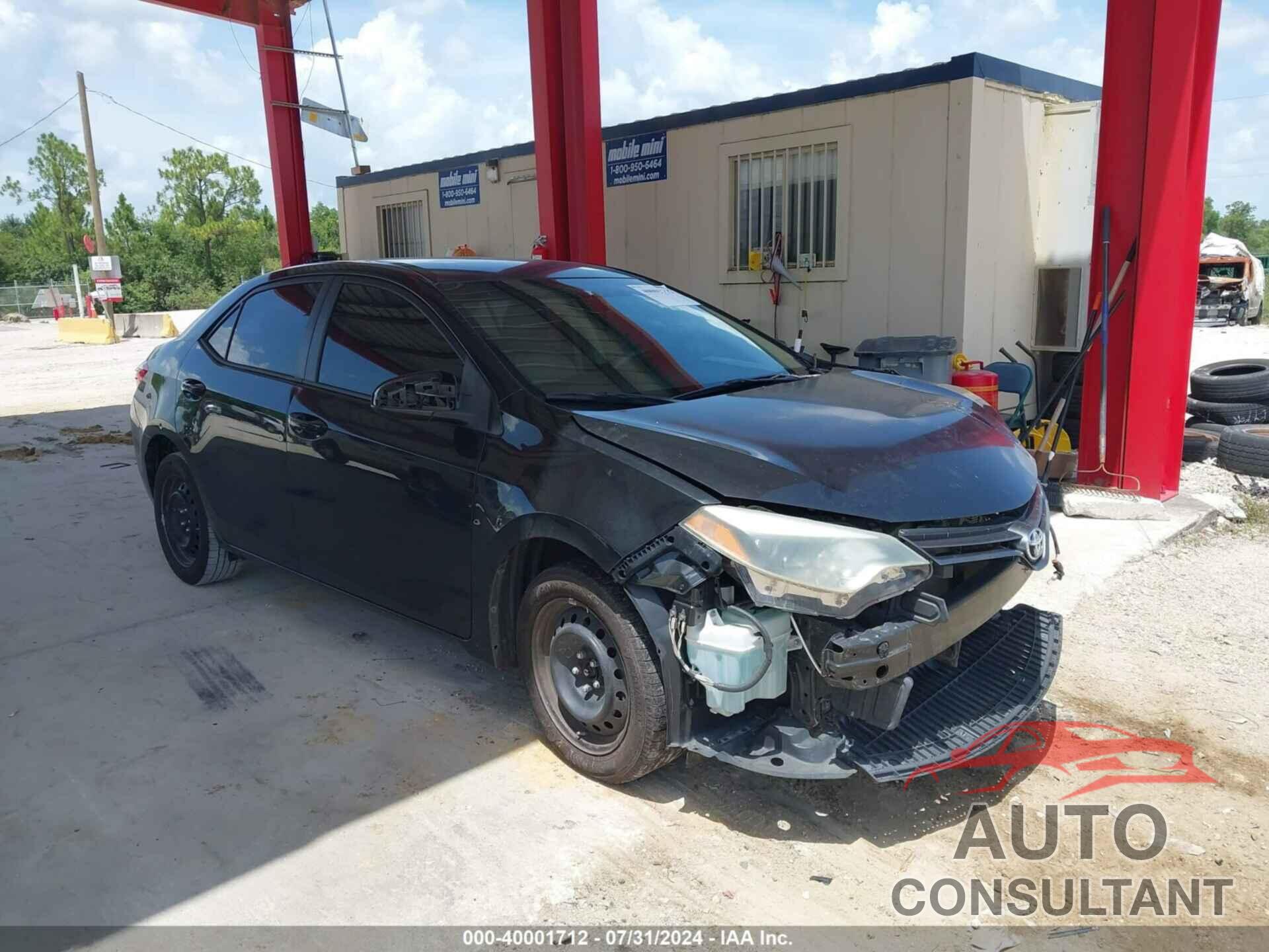 TOYOTA COROLLA 2016 - 2T1BURHE5GC552577