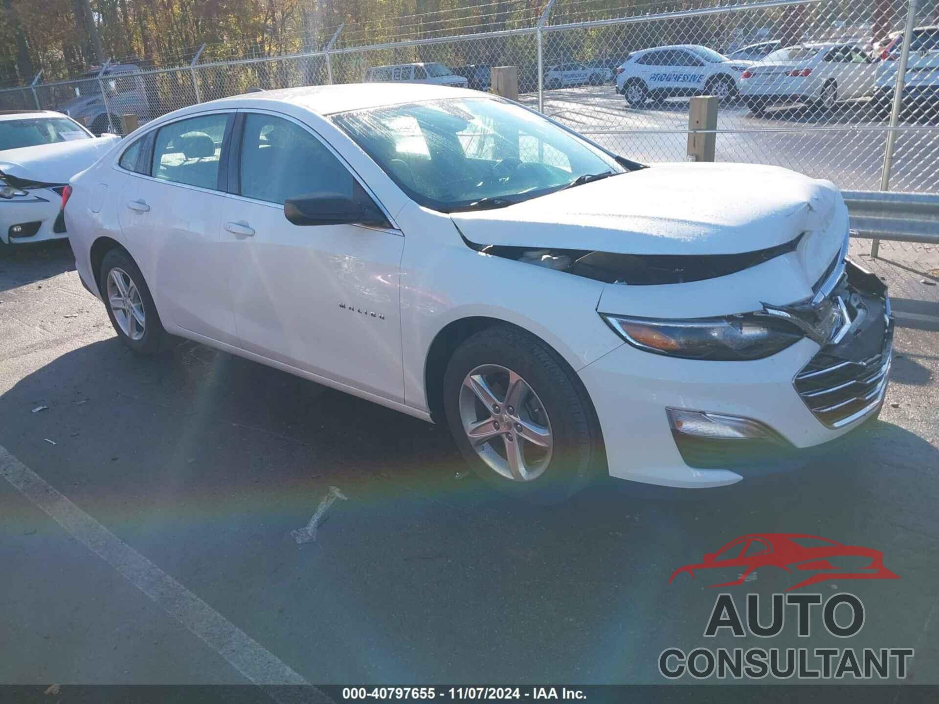 CHEVROLET MALIBU 2020 - 1G1ZC5ST8LF026682