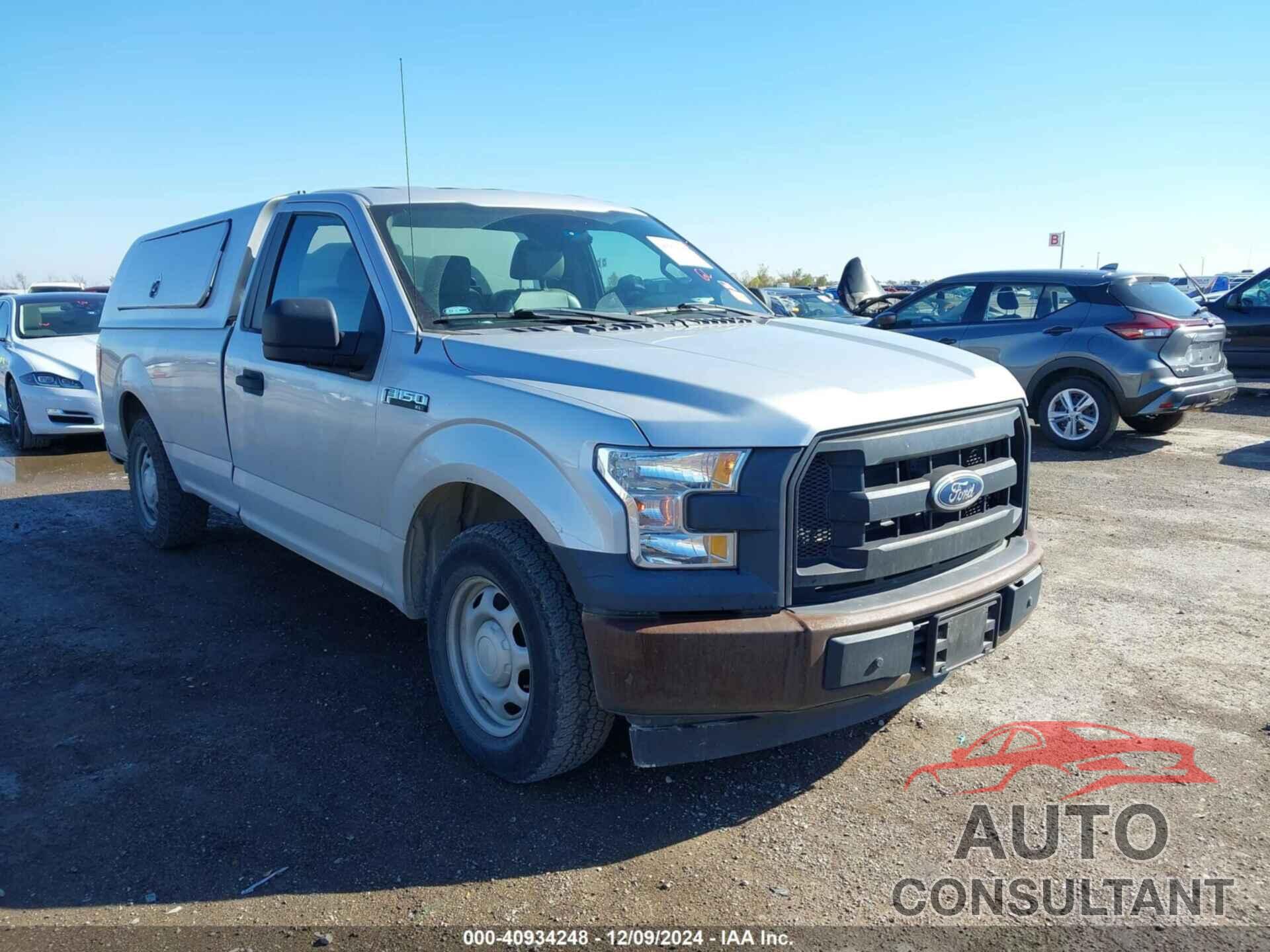 FORD F-150 2017 - 1FTMF1C81HKD02601