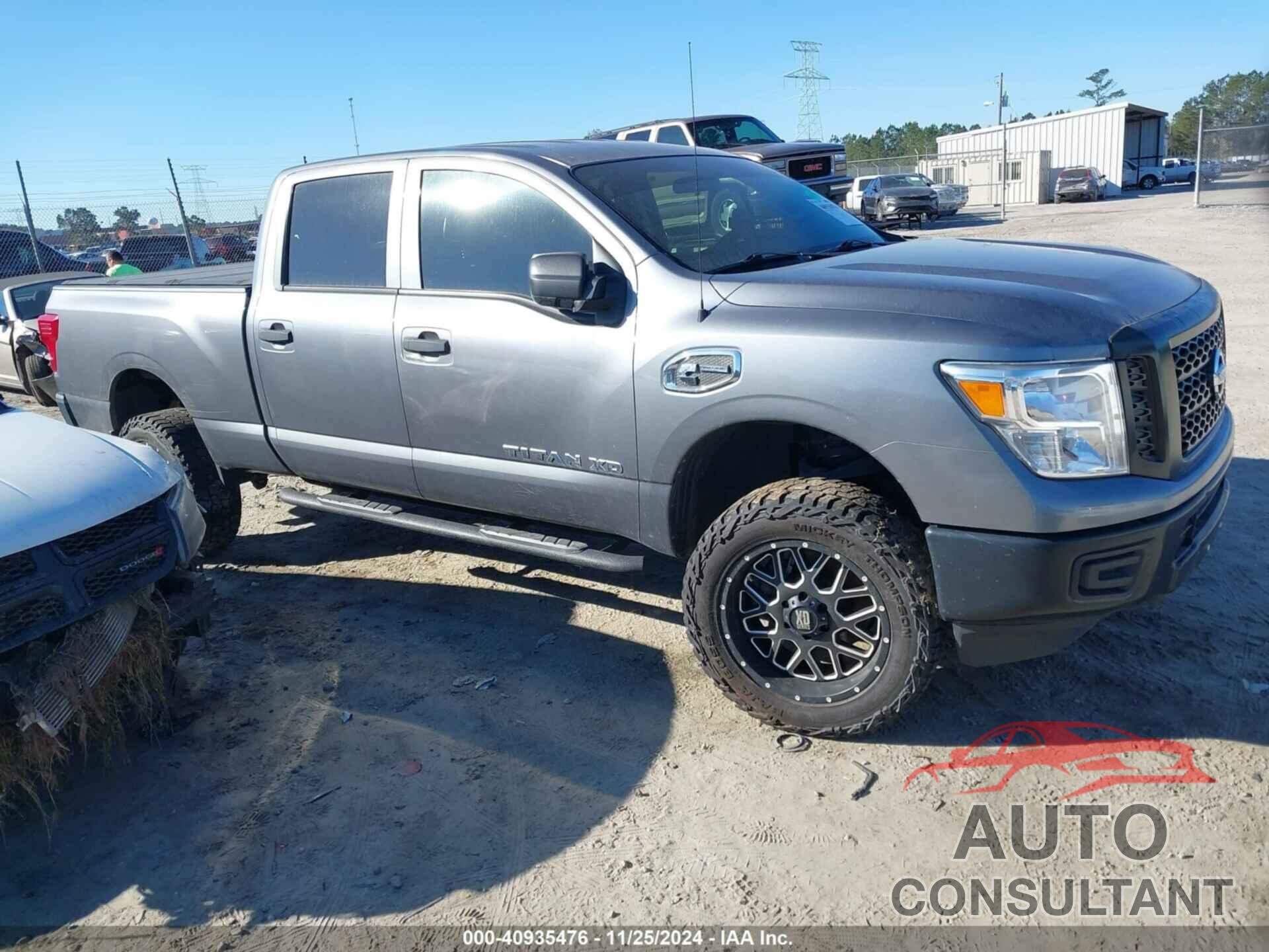 NISSAN TITAN XD 2018 - 1N6BA1F36JN543951