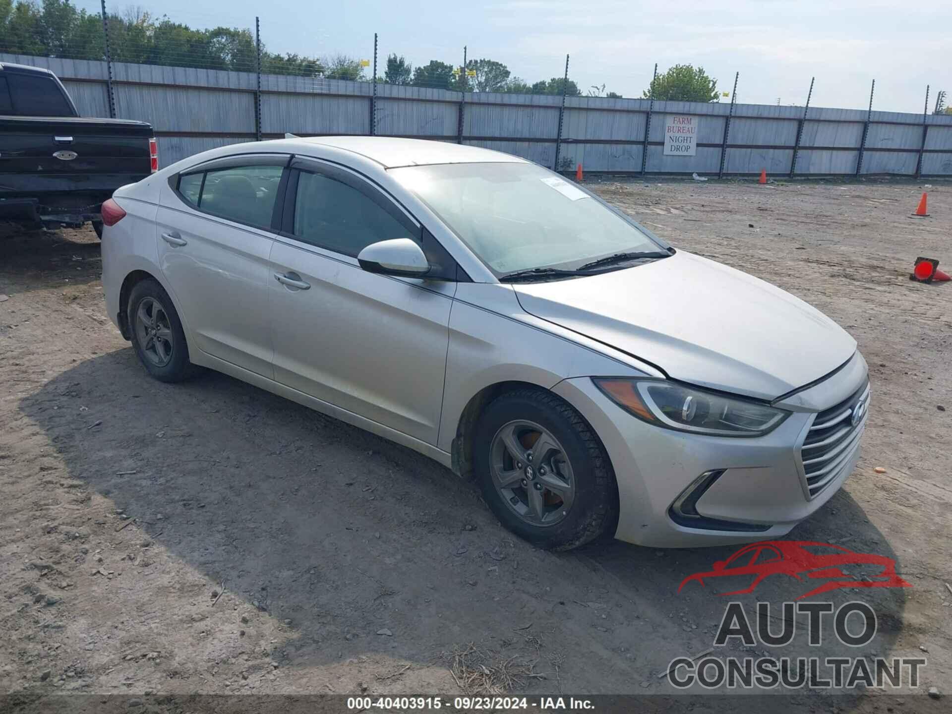 HYUNDAI ELANTRA 2017 - 5NPD94LAXHH073278