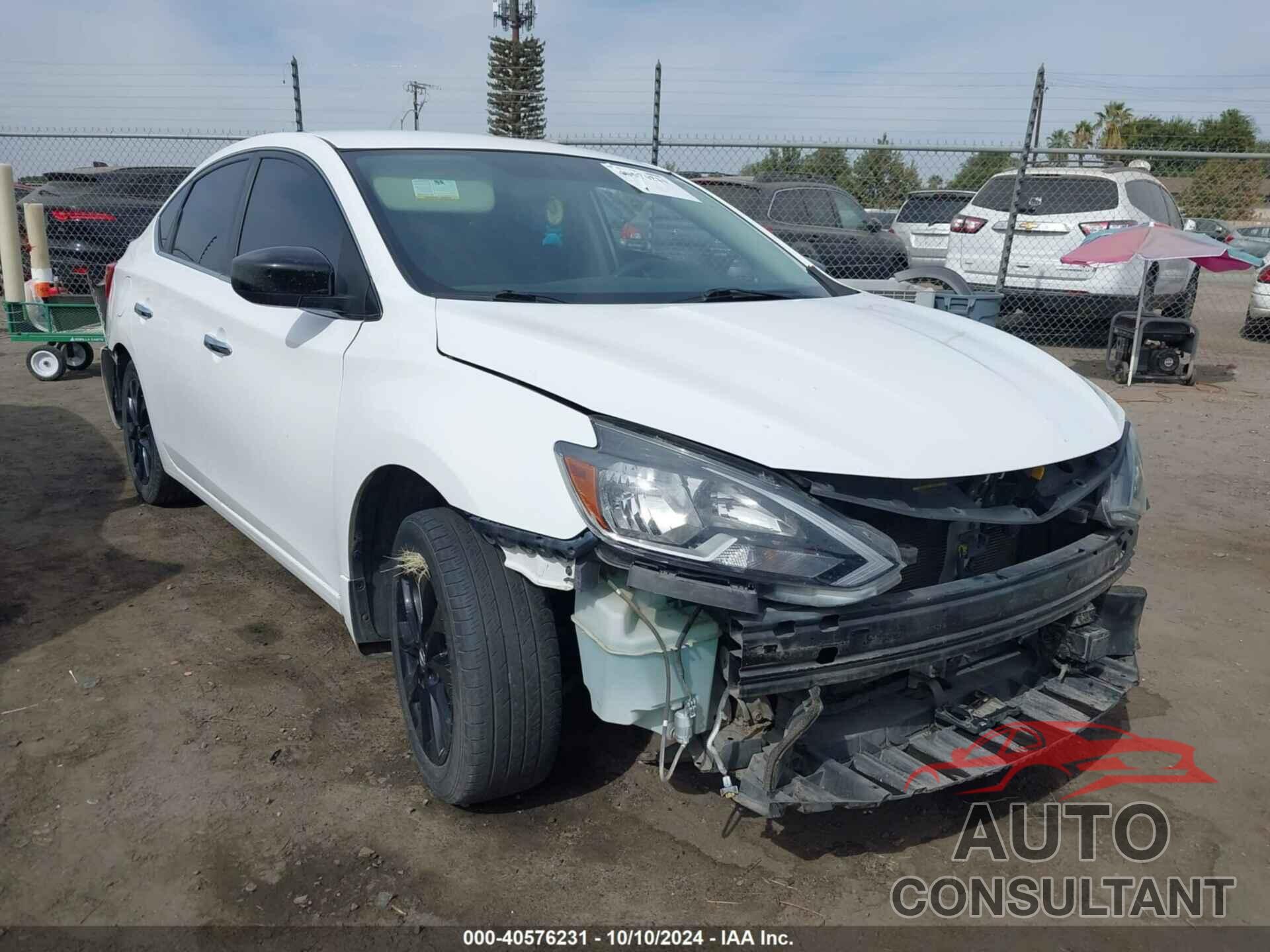 NISSAN SENTRA 2018 - 3N1AB7AP0JY324515