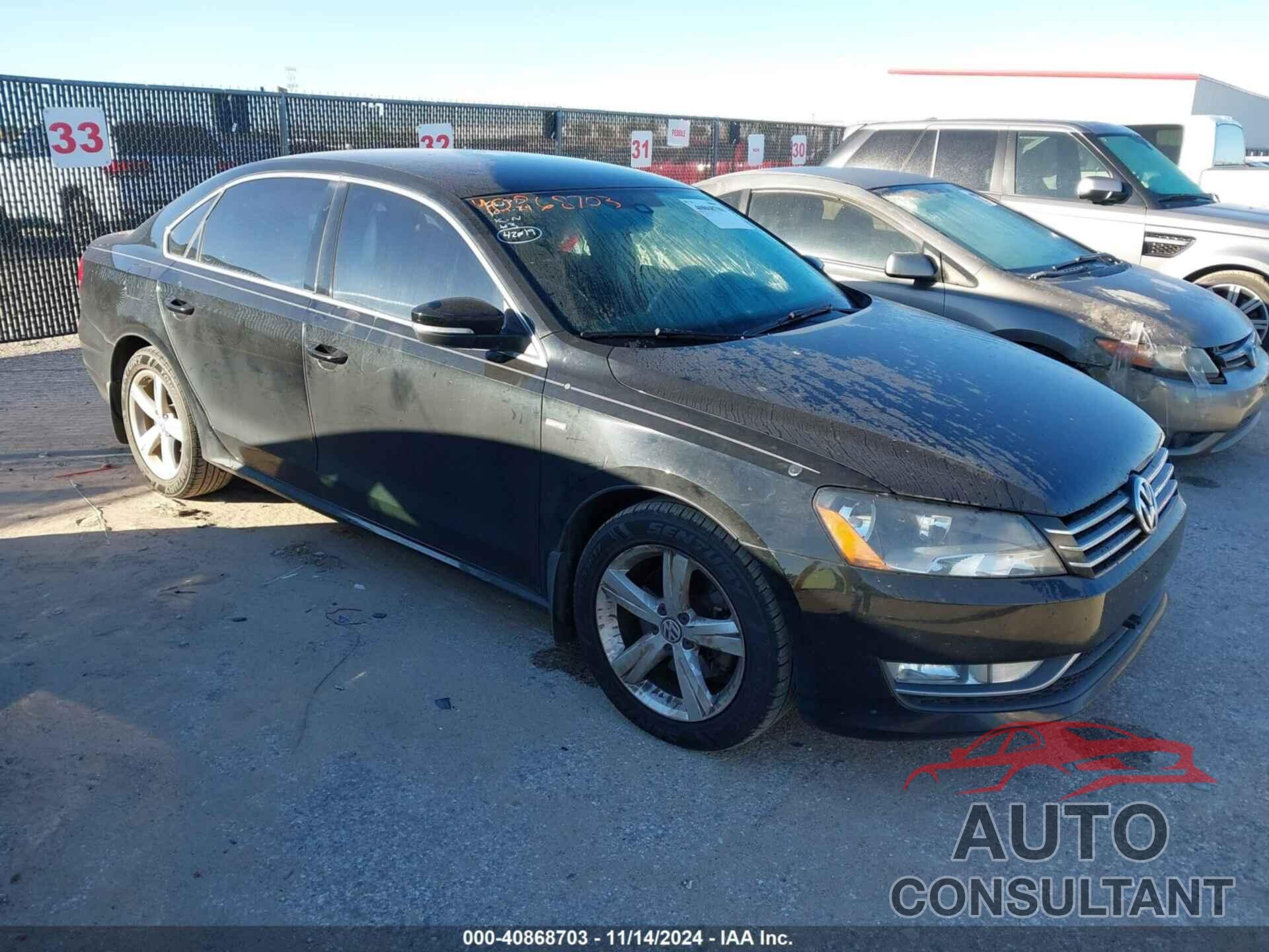 VOLKSWAGEN PASSAT 2015 - 1VWAT7A36FC119608