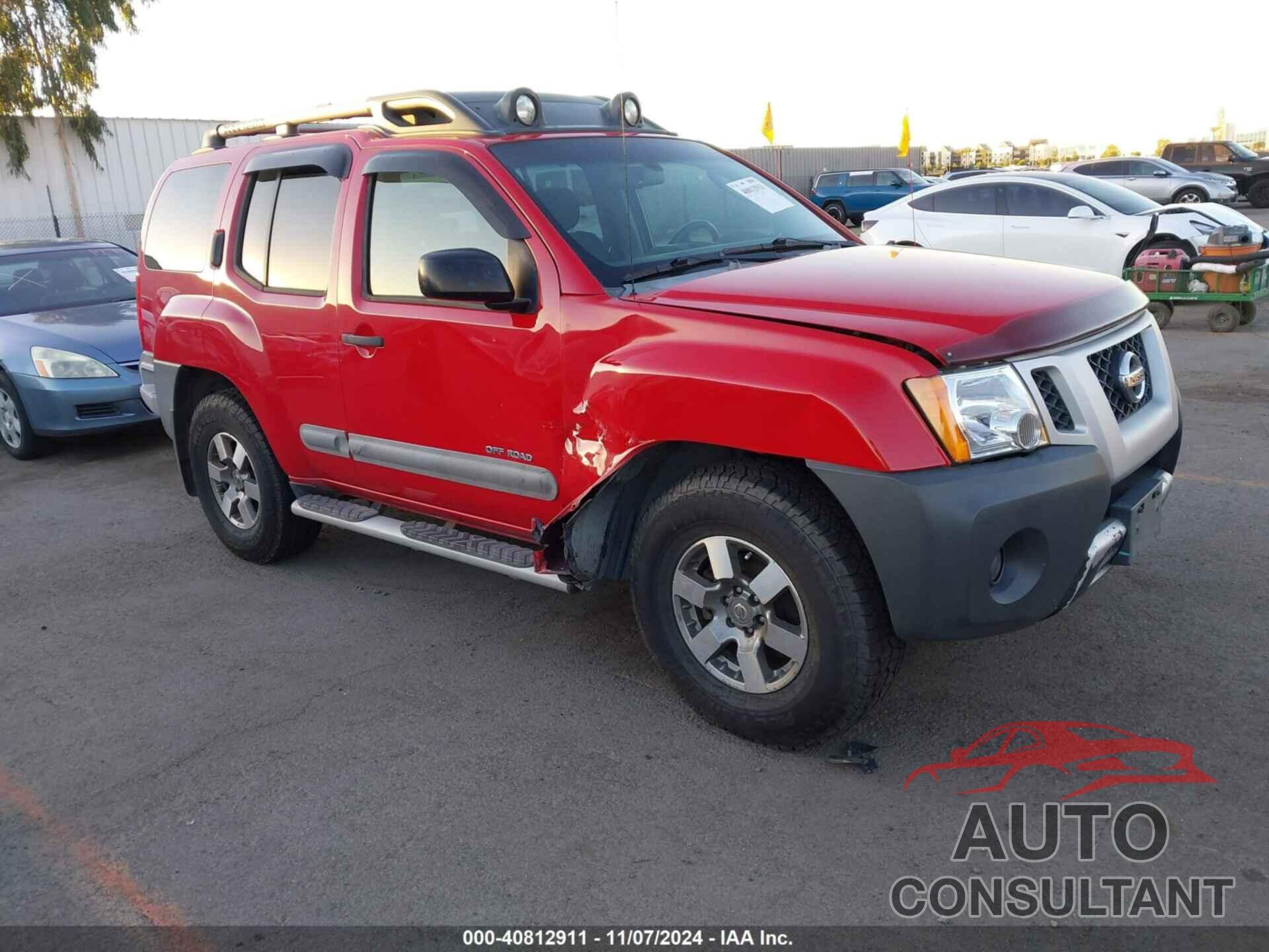 NISSAN XTERRA 2009 - 5N1AN08W89C504558