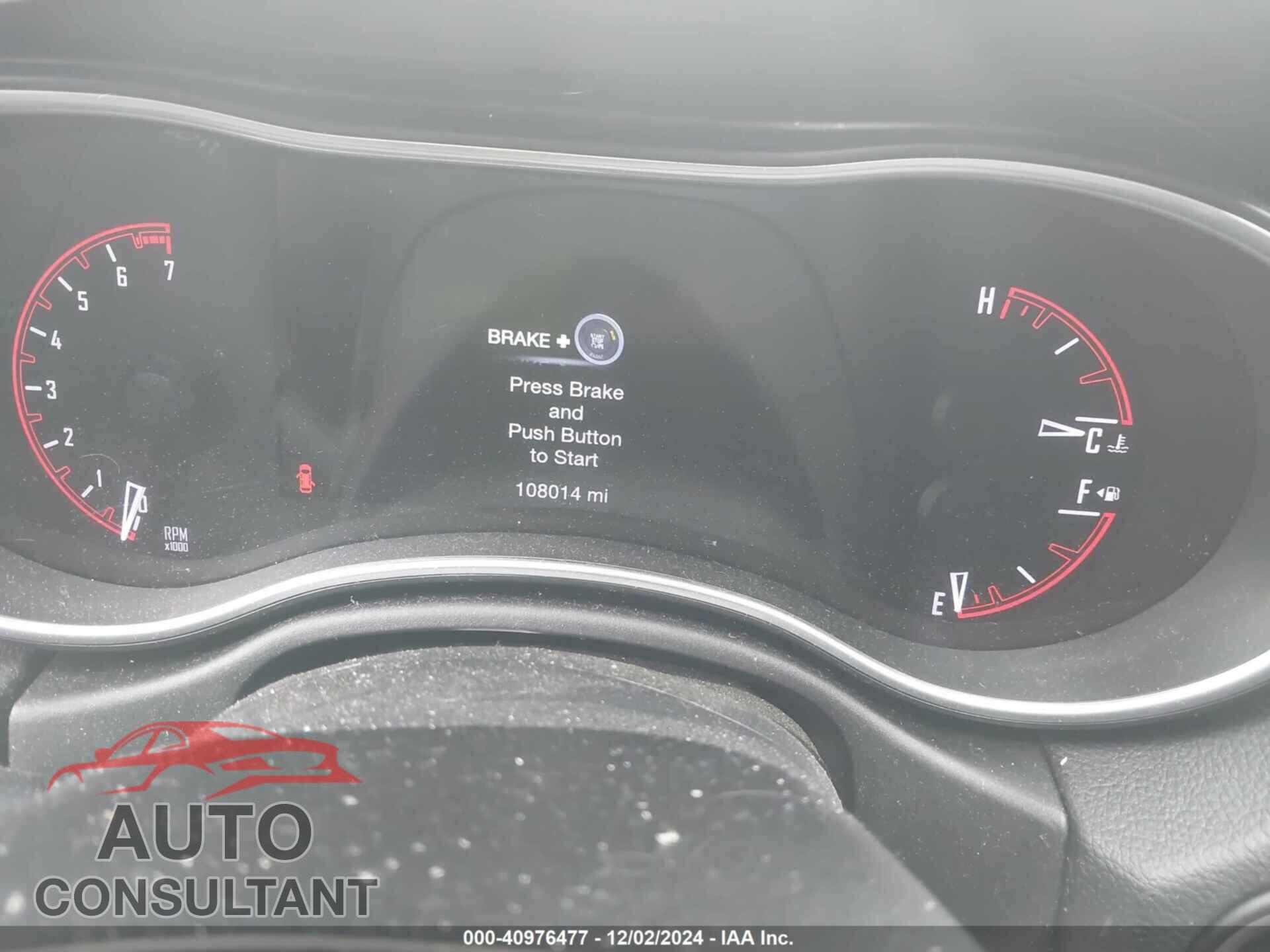 DODGE DURANGO 2019 - 1C4RDJFG1KC717675
