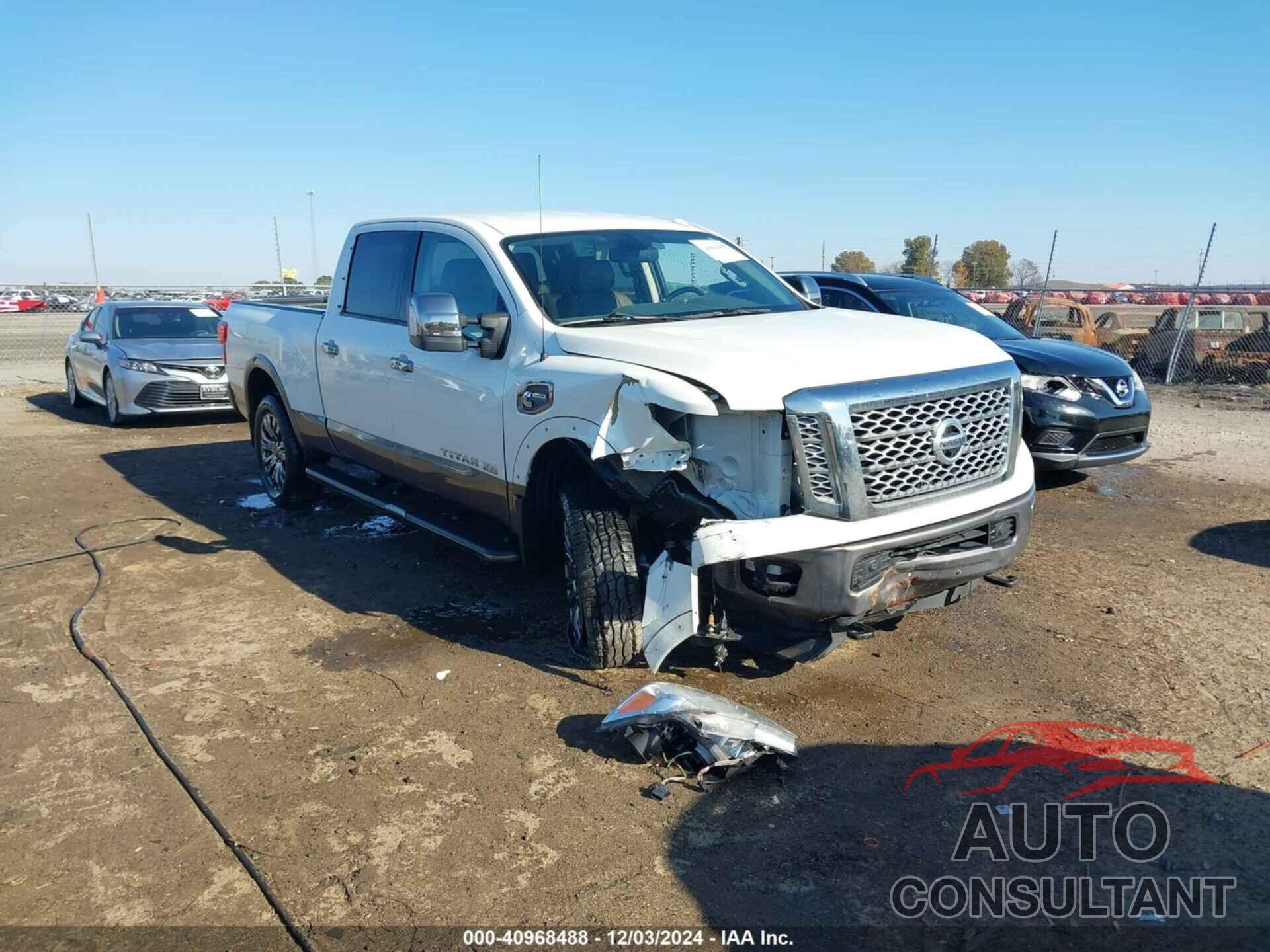 NISSAN TITAN XD 2016 - 1N6BA1F26GN507323