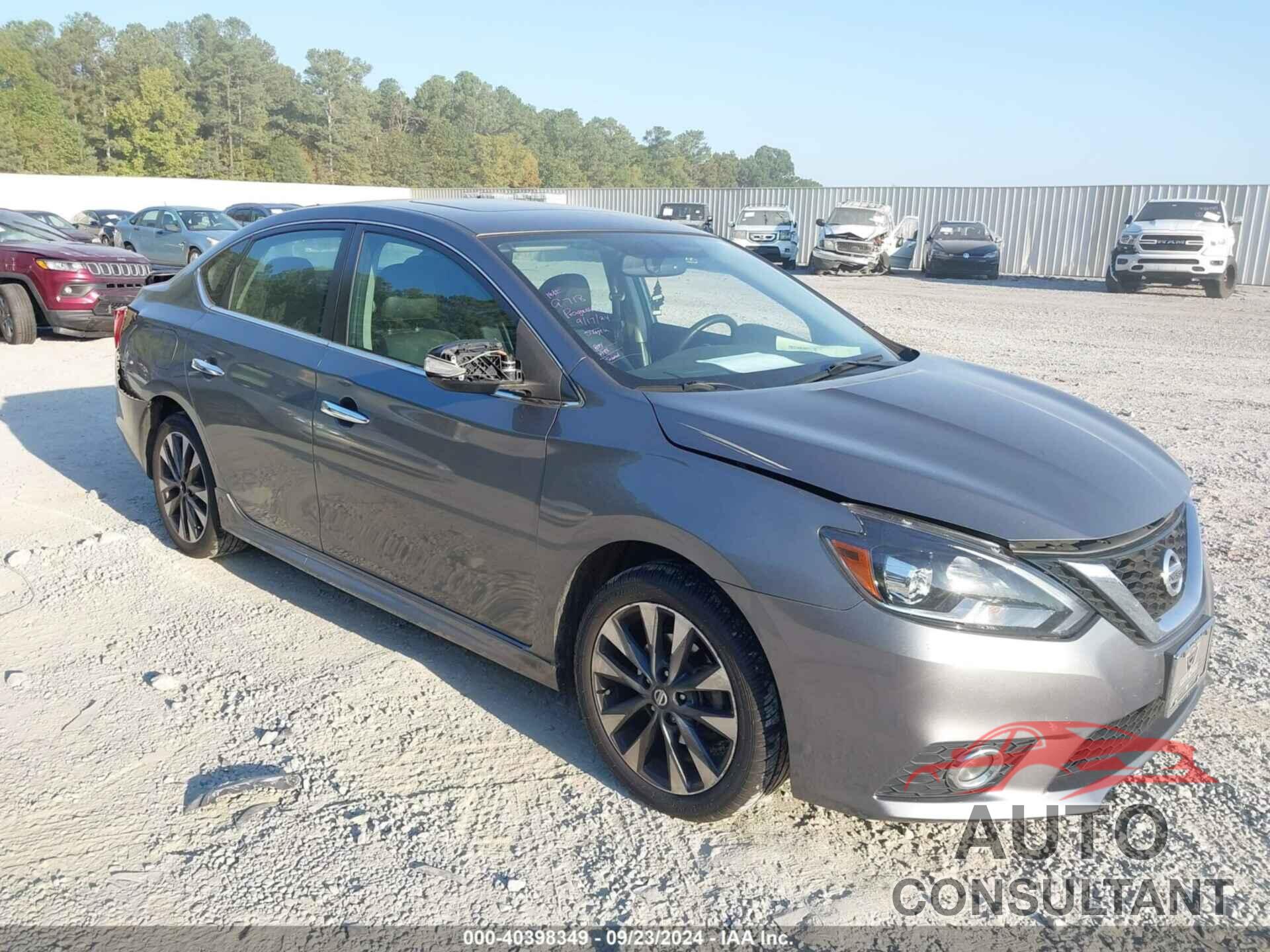 NISSAN SENTRA 2017 - 3N1AB7AP1HY406666