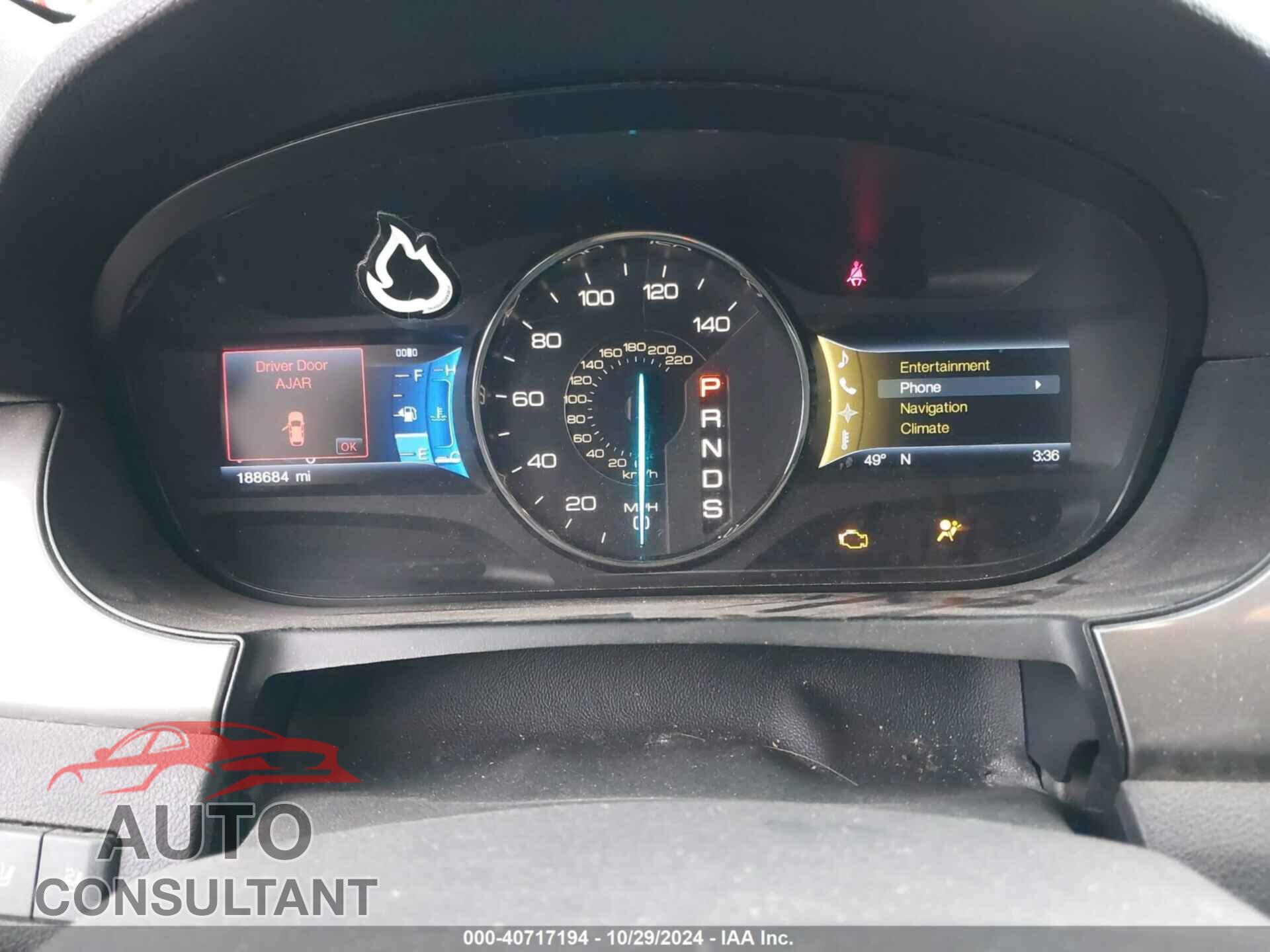 FORD EDGE 2013 - 2FMDK4AK2DBA15442