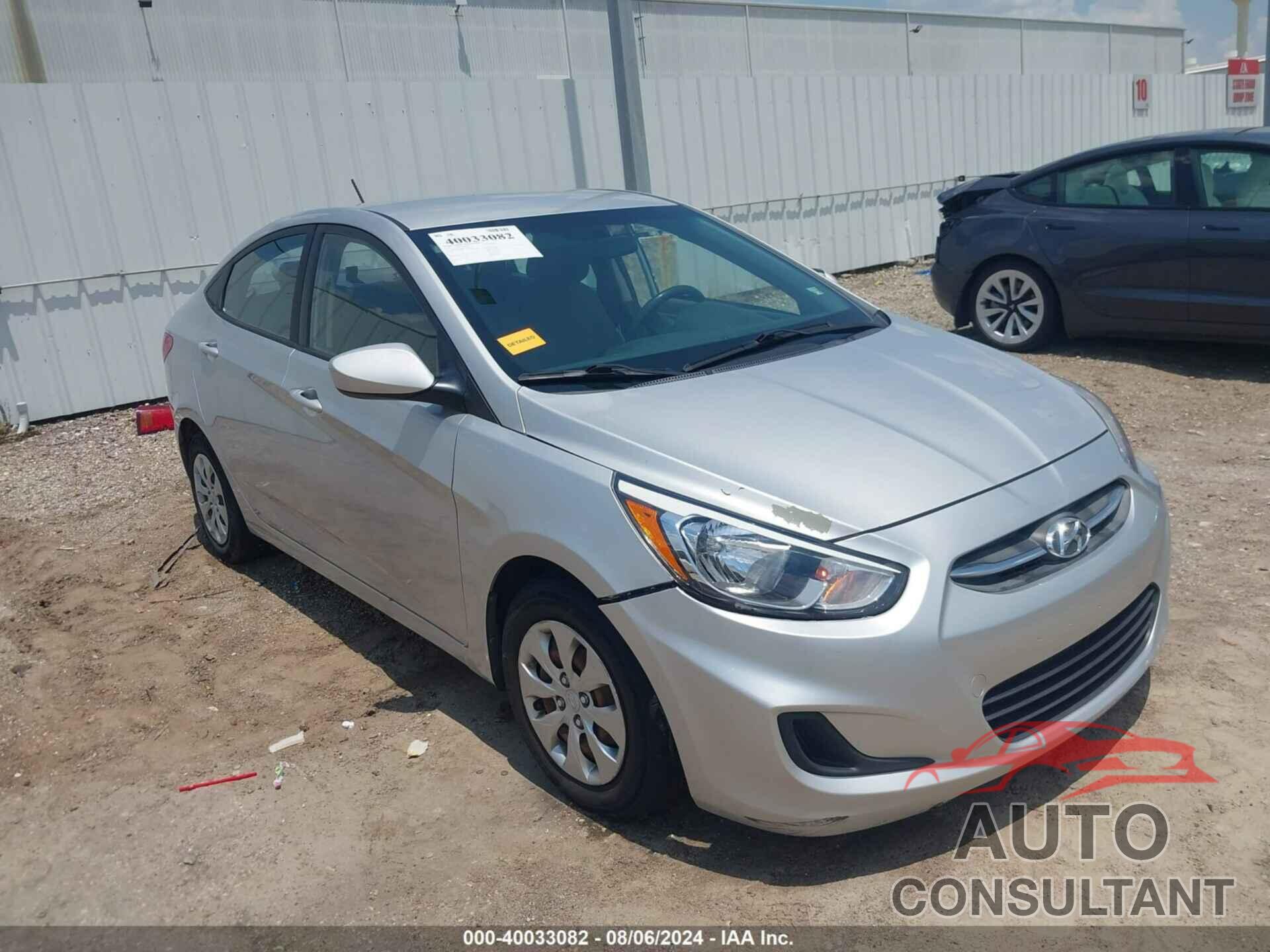 HYUNDAI ACCENT 2016 - KMHCT4AE8GU066932