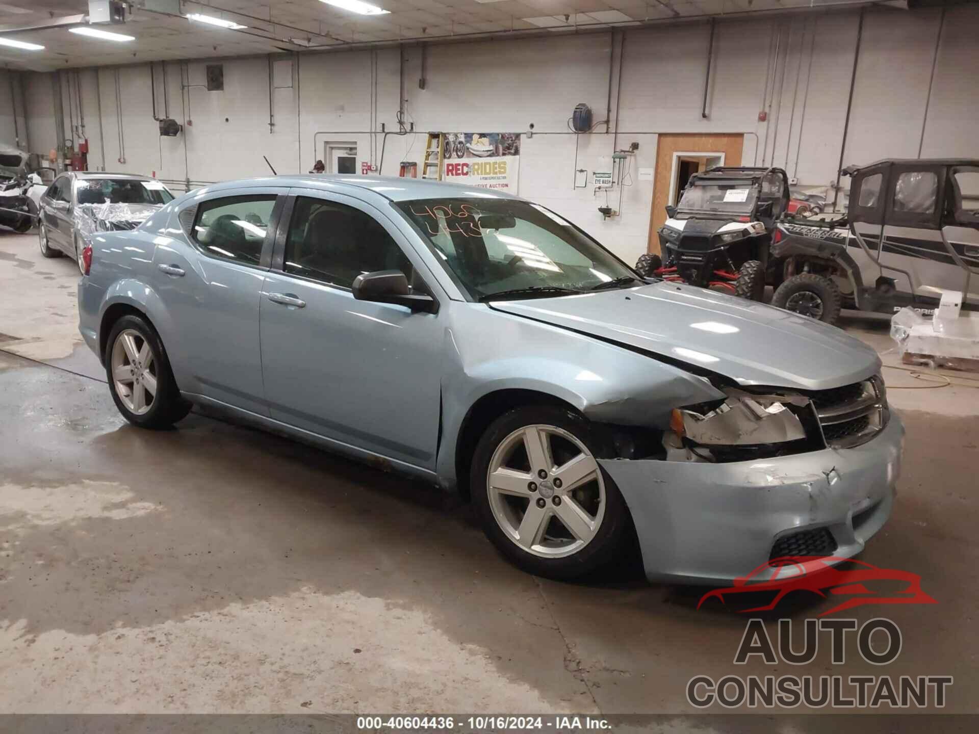 DODGE AVENGER 2013 - 1C3CDZAB9DN558755