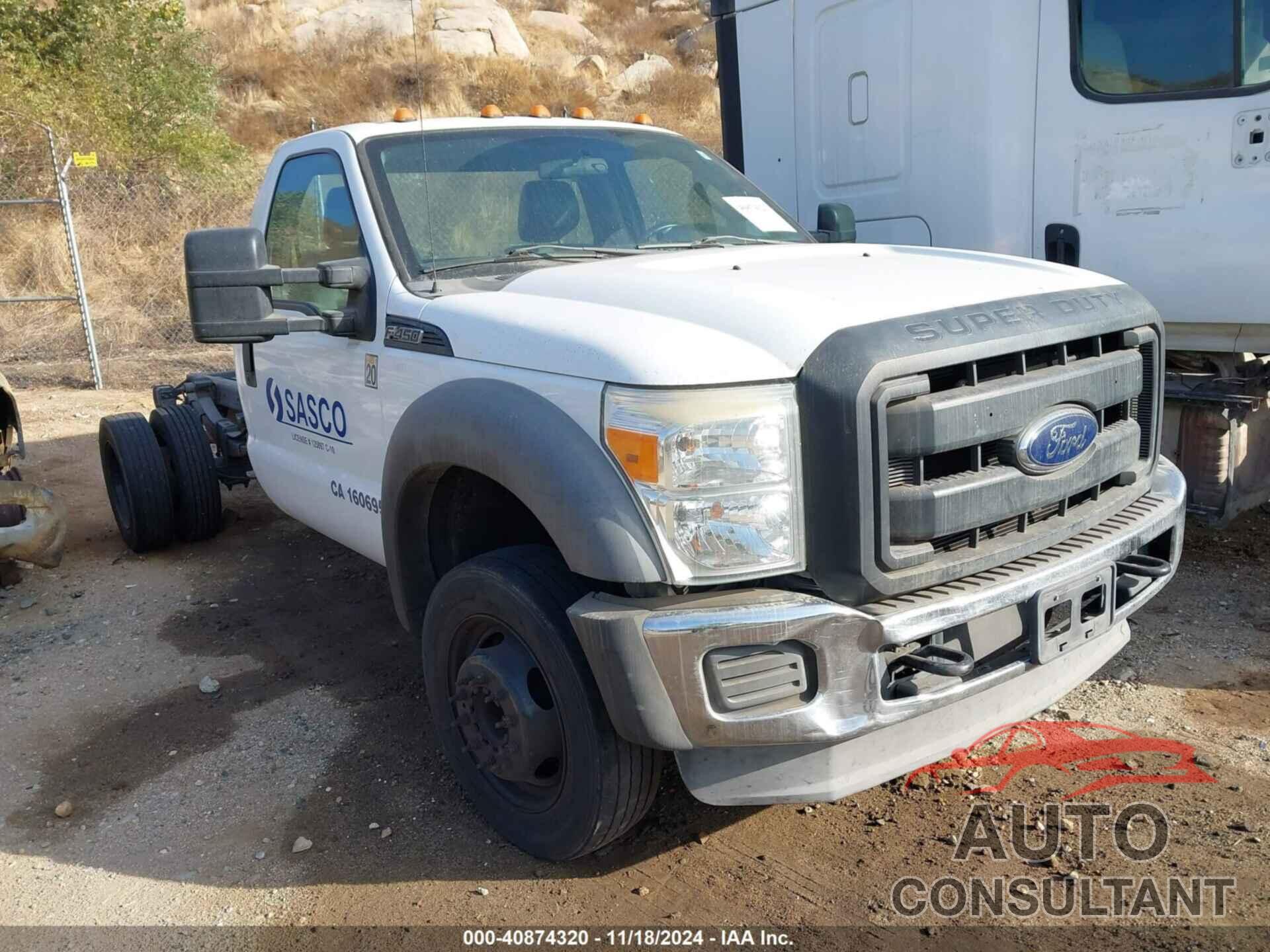 FORD F-450 CHASSIS 2014 - 1FDUF4GY1EEB20477