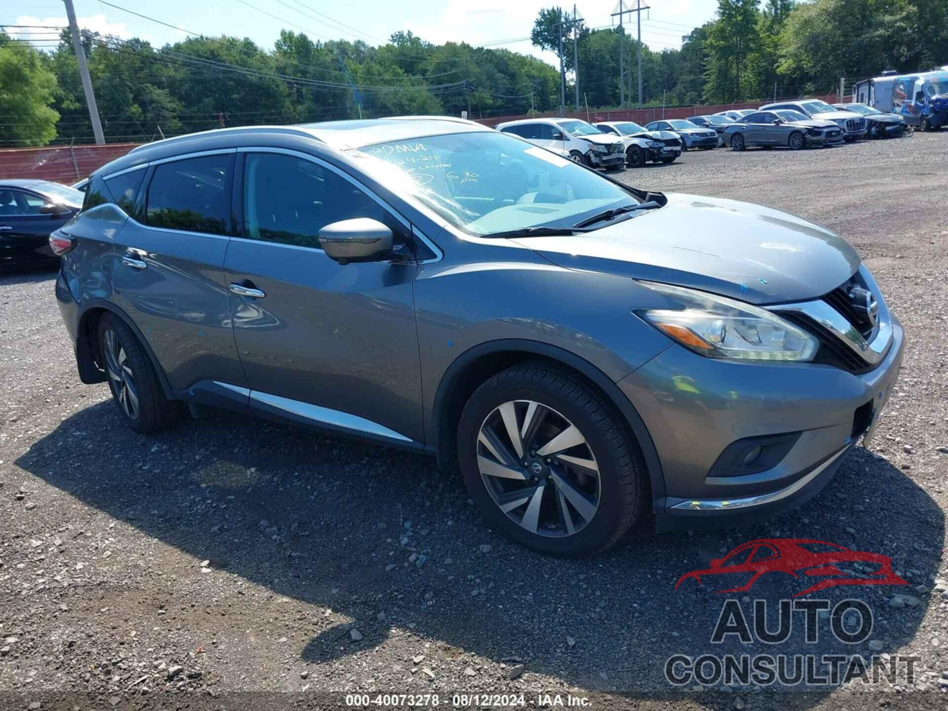 NISSAN MURANO 2017 - 5N1AZ2MH5HN180446