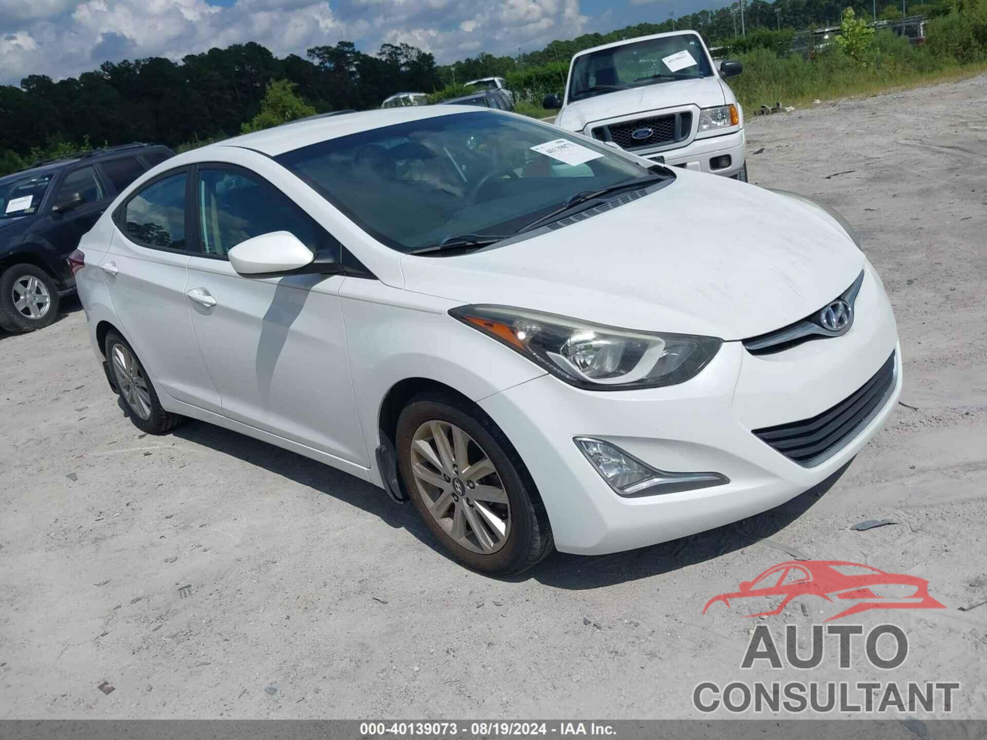 HYUNDAI ELANTRA 2016 - 5NPDH4AE2GH781323