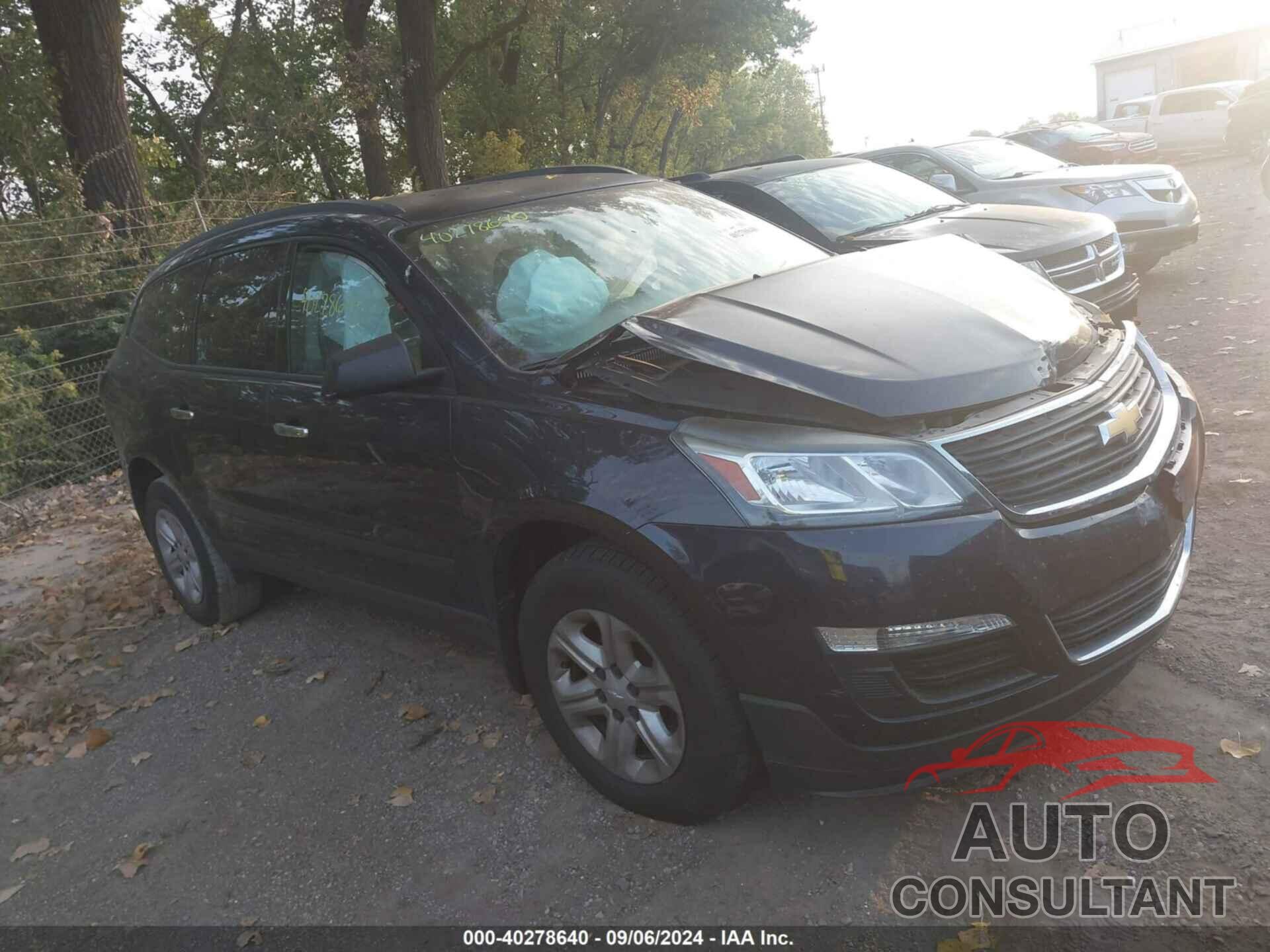 CHEVROLET TRAVERSE 2016 - 1GNKRFED4GJ262483