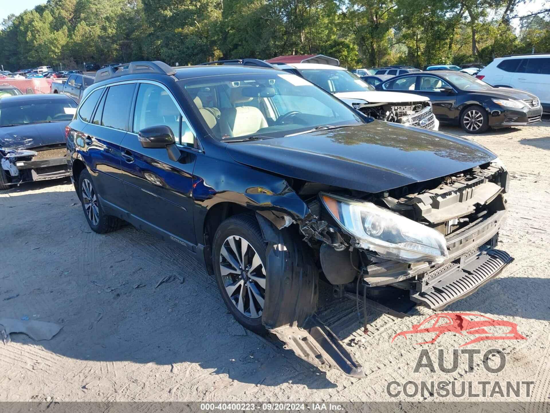 SUBARU OUTBACK 2016 - 4S4BSBNC3G3225535