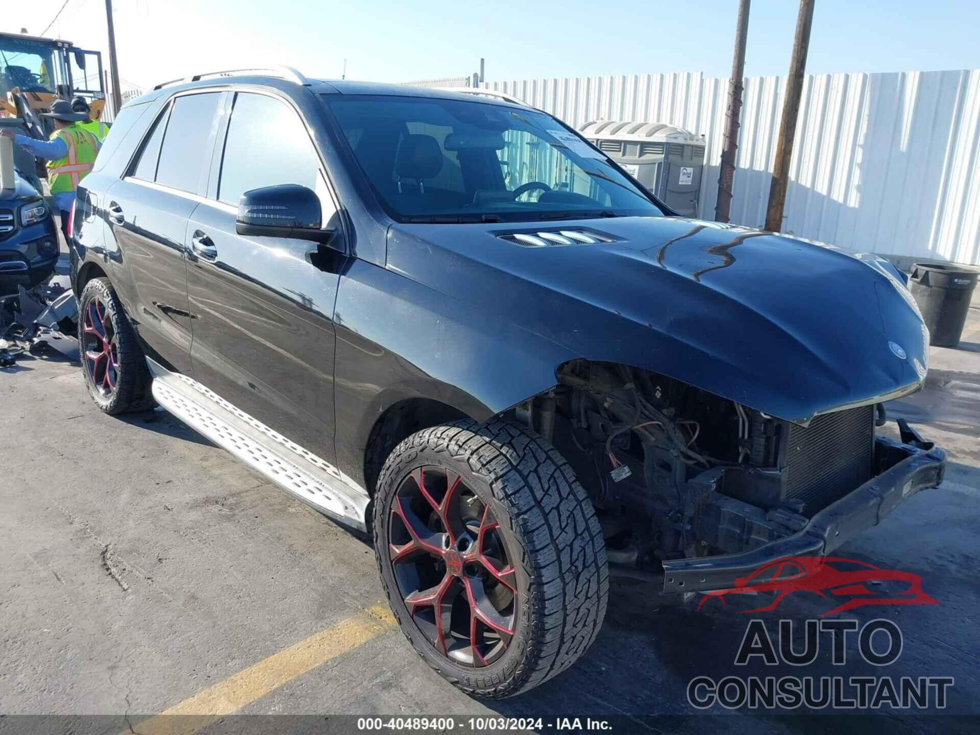 MERCEDES-BENZ GLE 350 2017 - 4JGDA5JB7HA908183