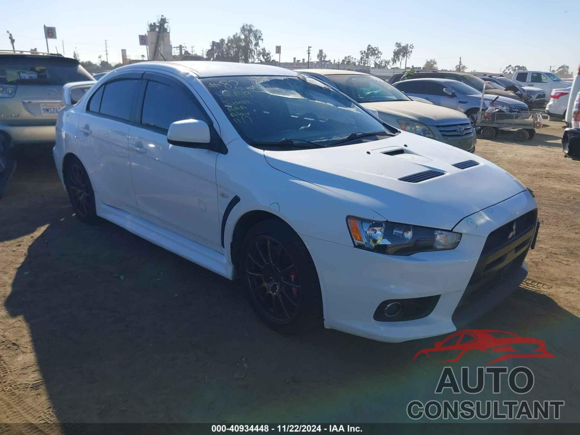 MITSUBISHI LANCER EVOLUTION 2014 - JA32W8FV1EU025173