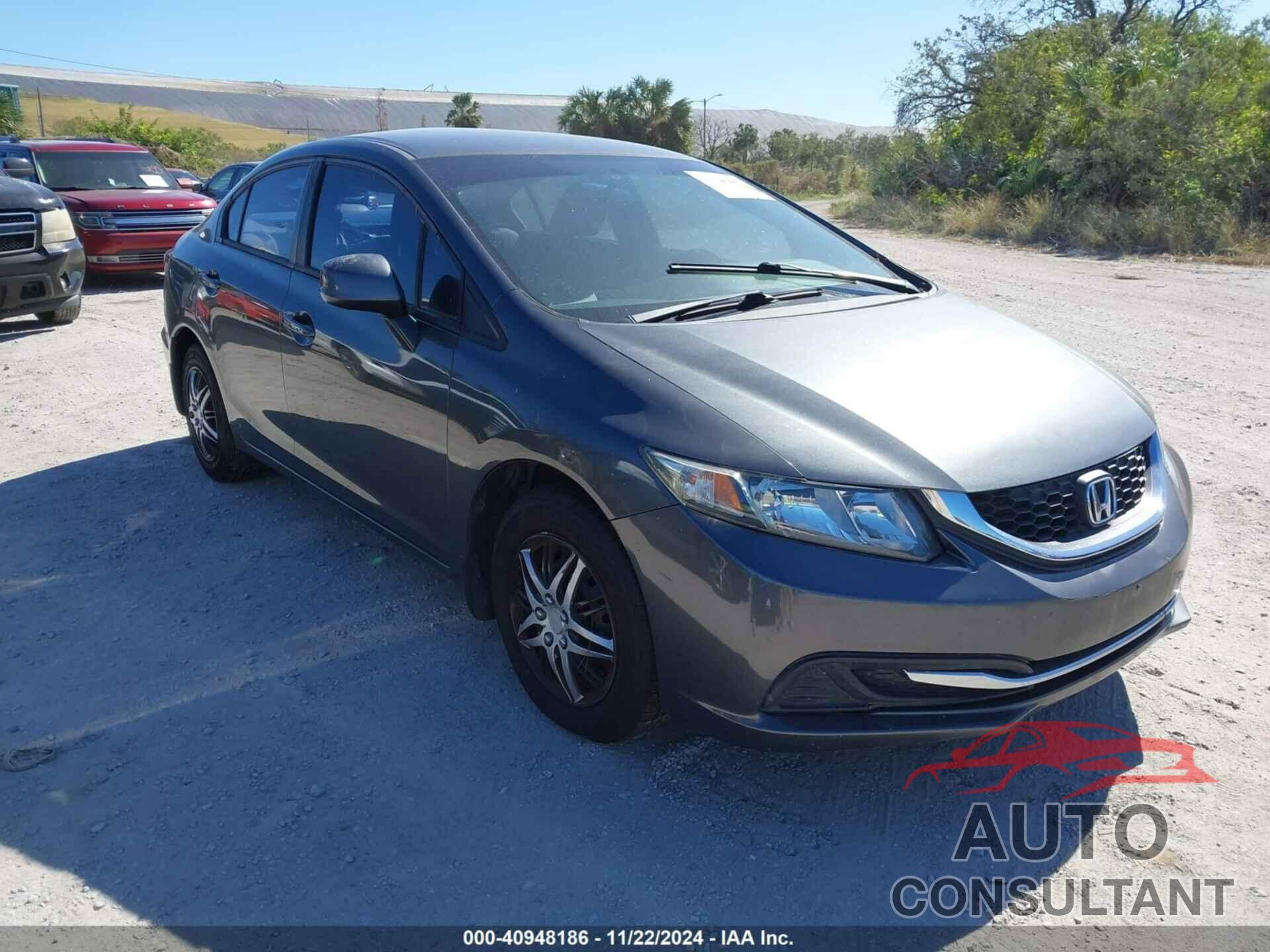 HONDA CIVIC 2013 - 2HGFB2F54DH573862