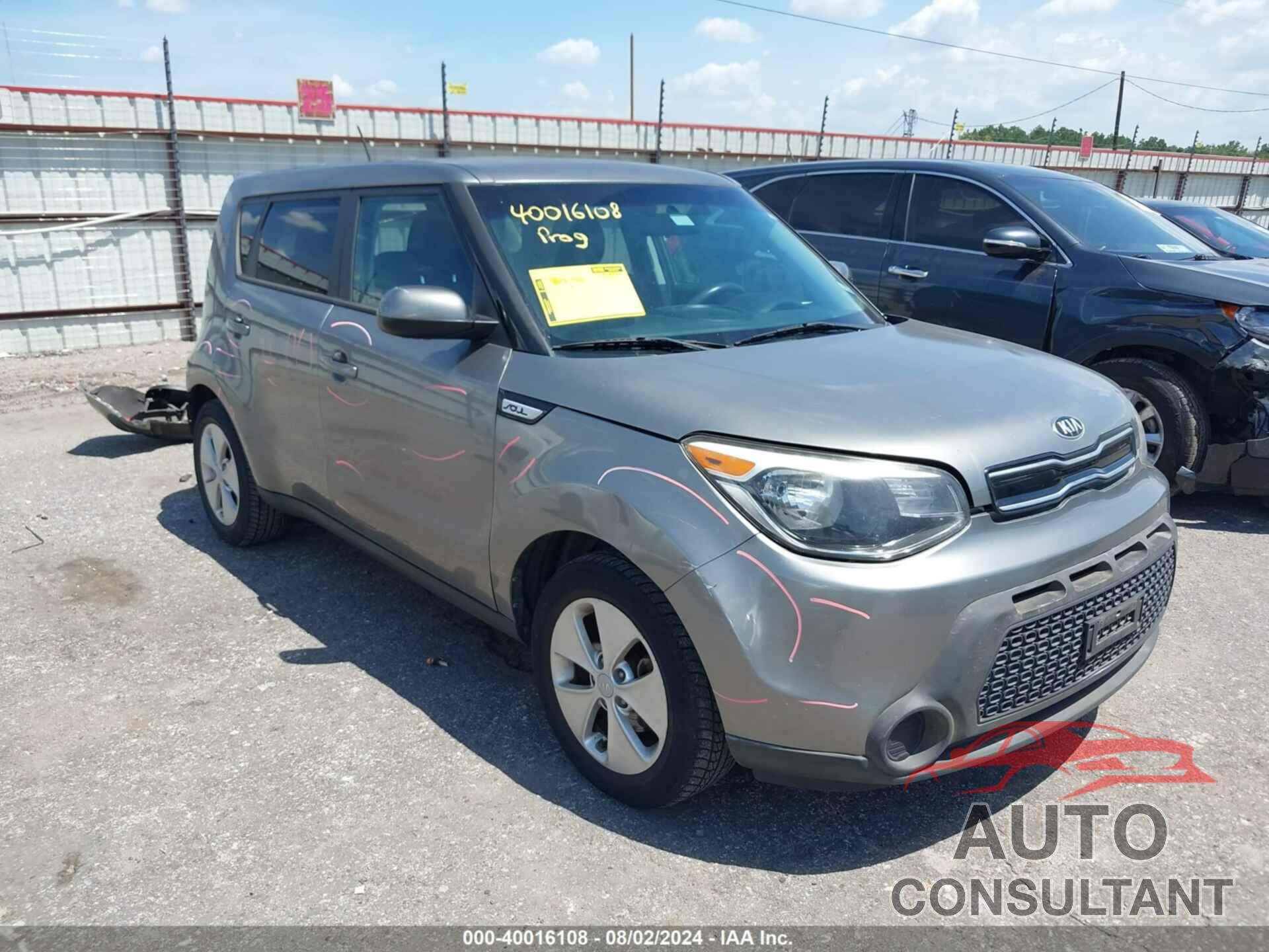 KIA SOUL 2016 - KNDJN2A24G7380026