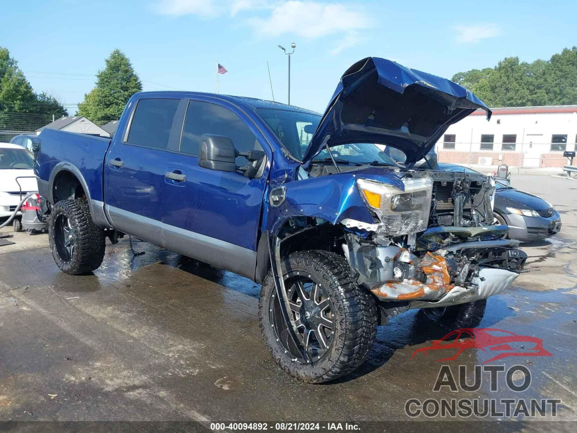 NISSAN TITAN 2017 - 1N6AA1E51HN541954