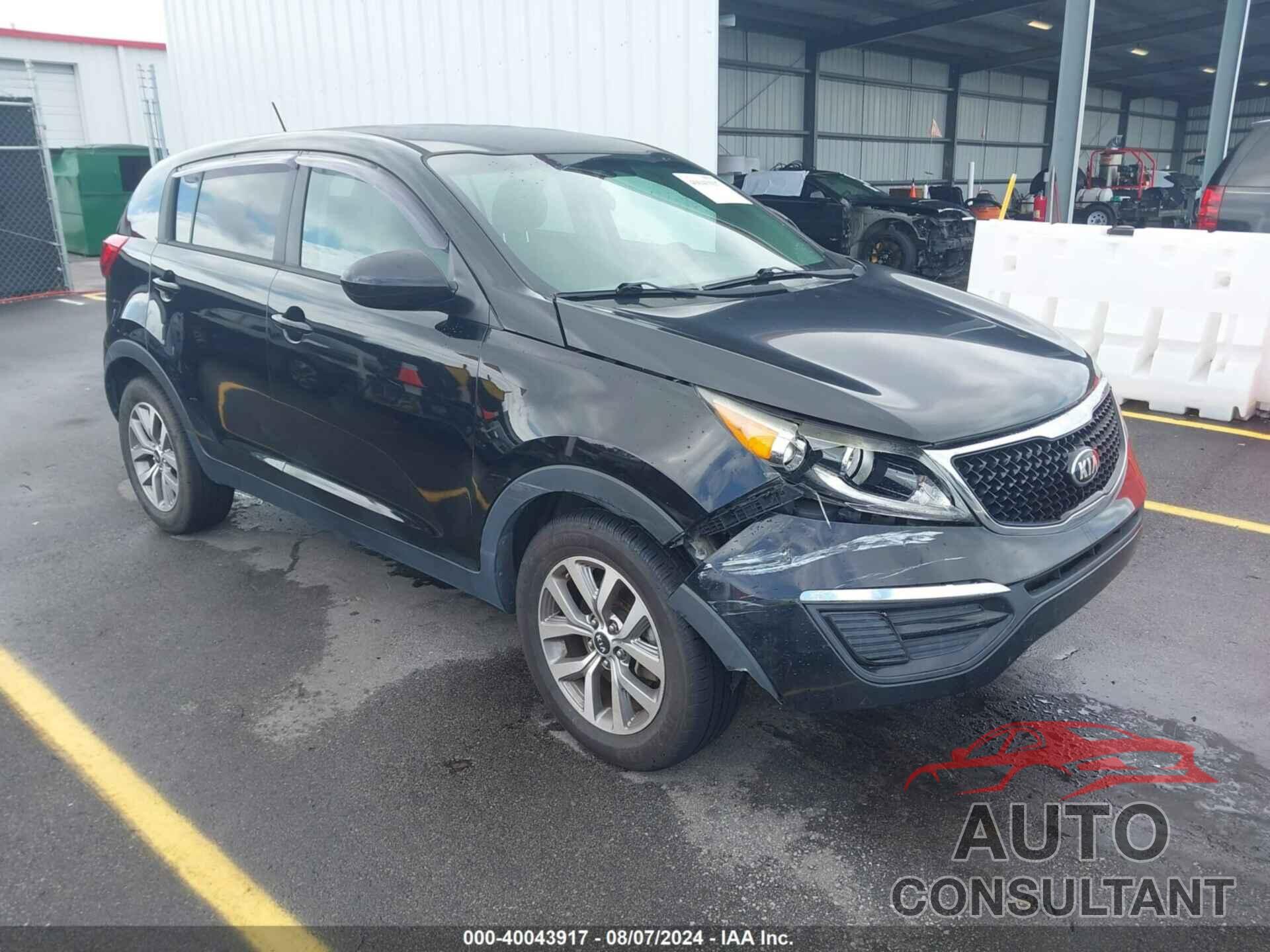 KIA SPORTAGE 2016 - KNDPB3AC6G7857167