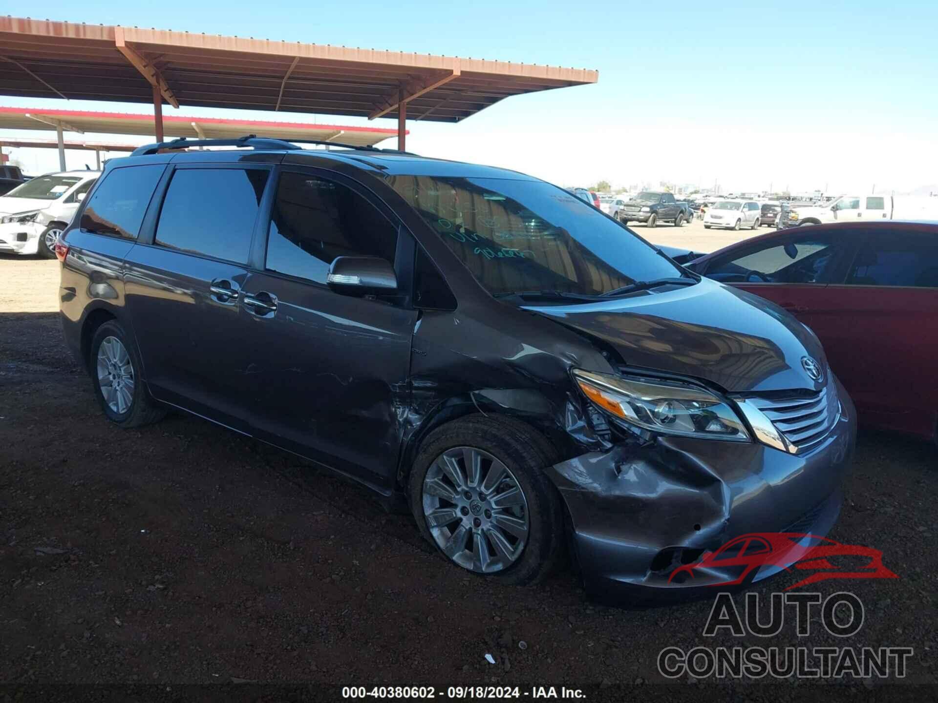 TOYOTA SIENNA 2016 - 5TDDK3DC7GS140054