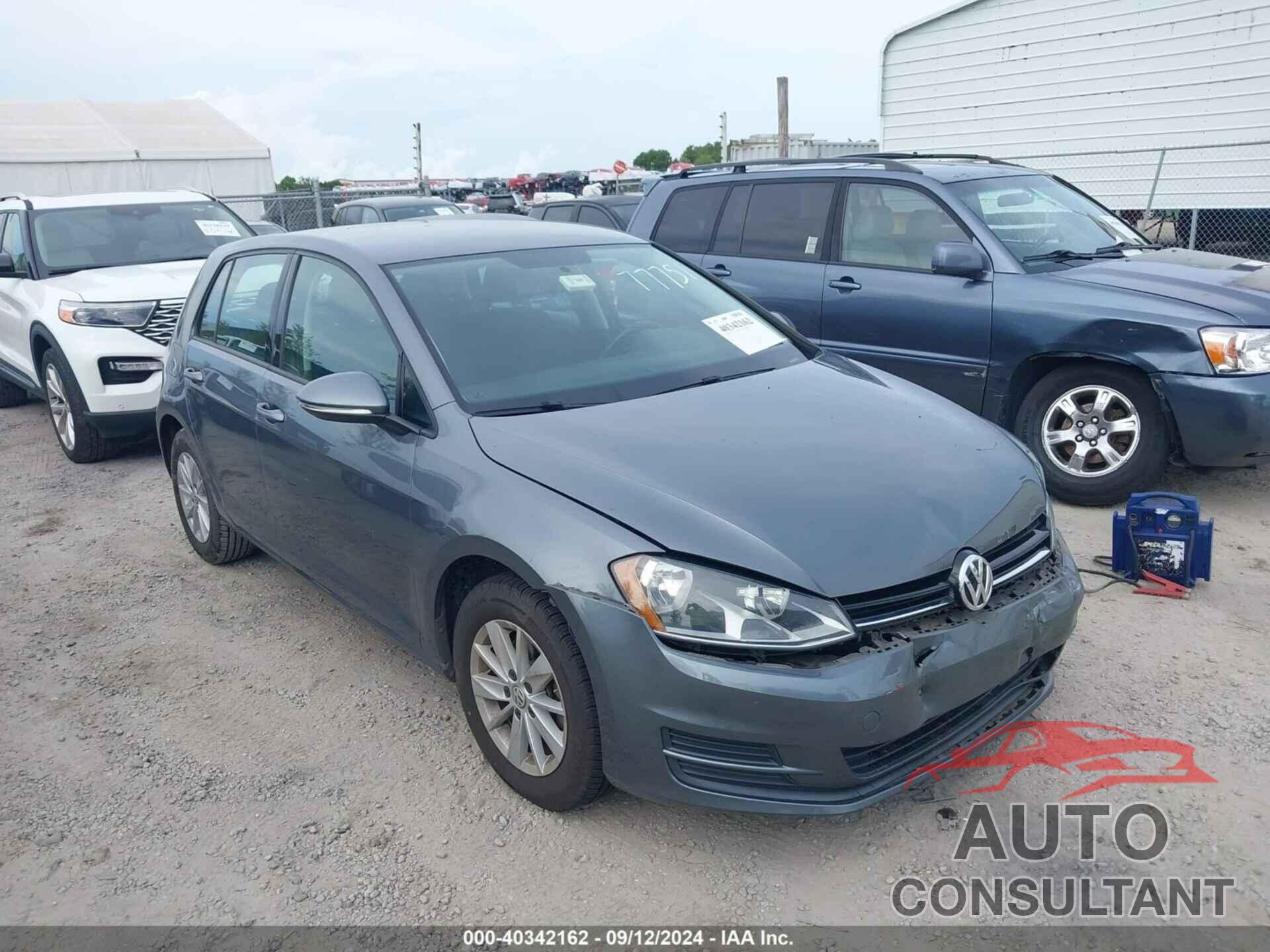 VOLKSWAGEN GOLF 2016 - 3VW217AU7GM038880