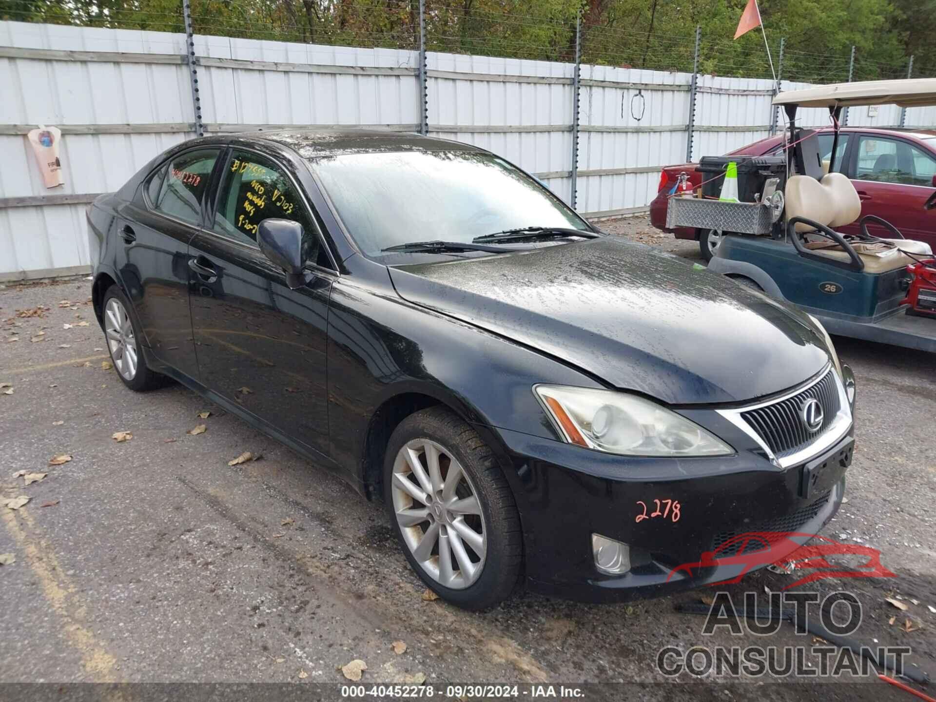 LEXUS IS 250 2010 - JTHCF5C28A5042103