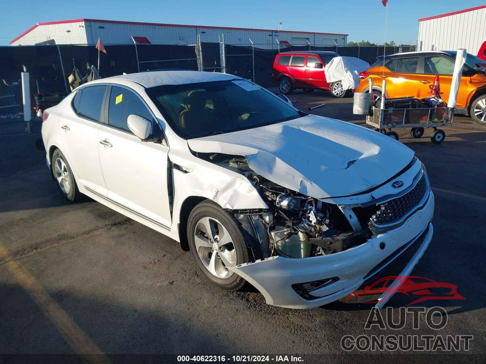 KIA OPTIMA HYBRID 2014 - KNAGM4AD2E5068108