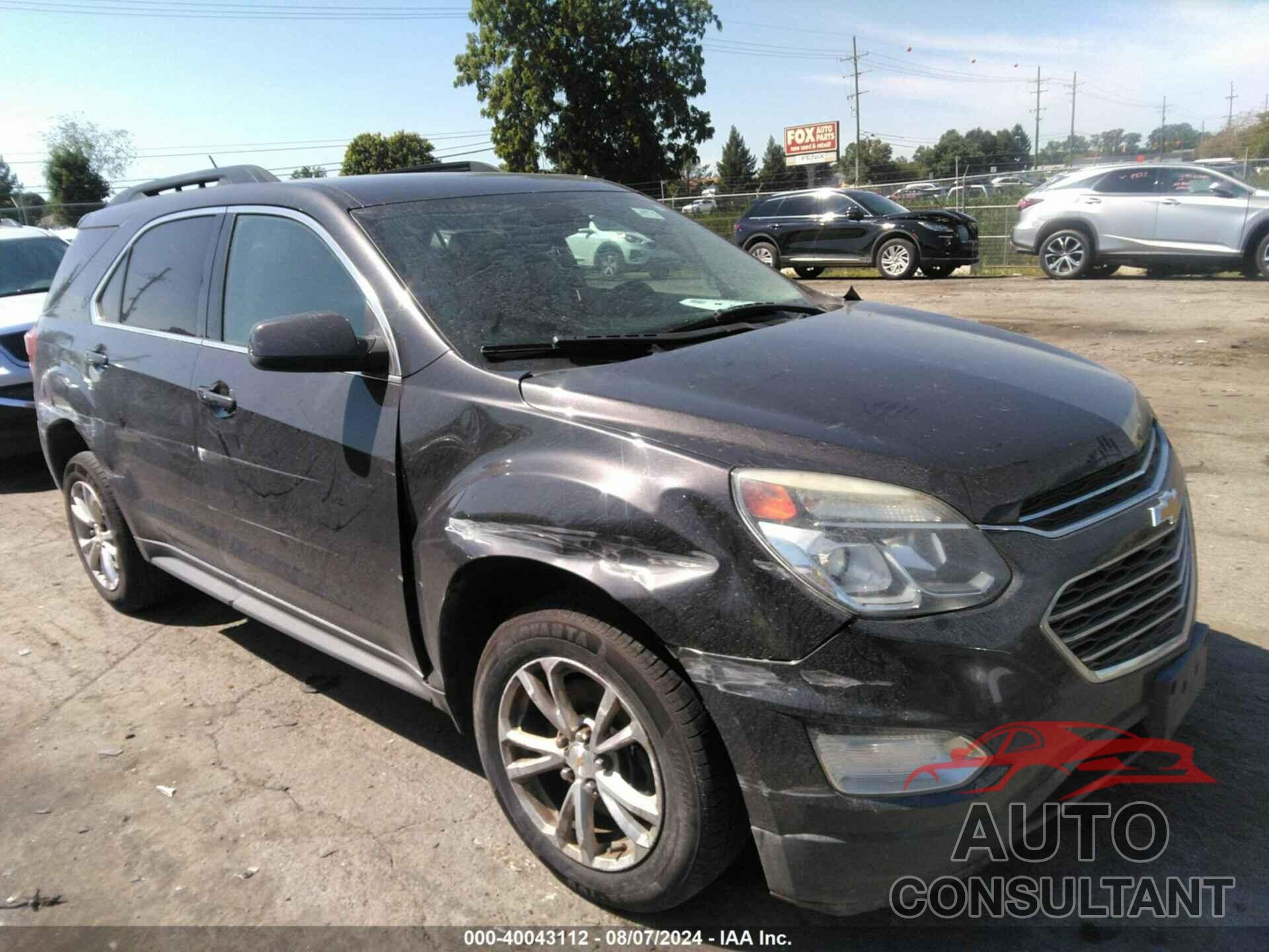 CHEVROLET EQUINOX 2016 - 2GNALCEK1G6316085