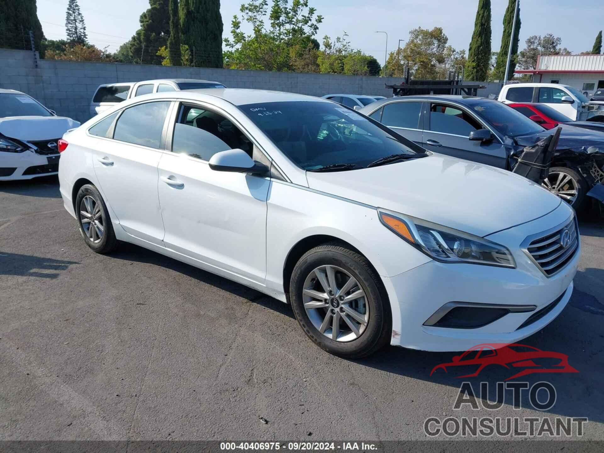 HYUNDAI SONATA 2017 - 5NPE24AF1HH455965