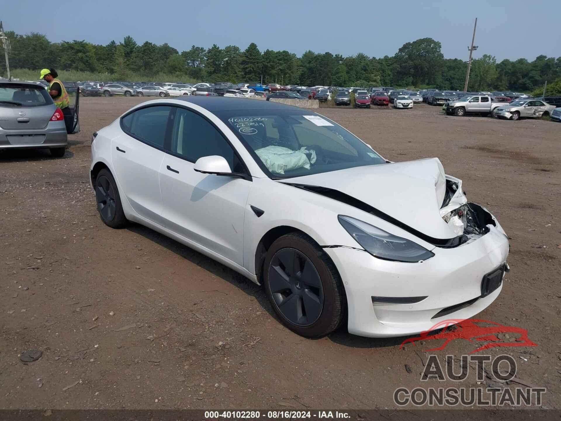 TESLA MODEL 3 2022 - 5YJ3E1EB2NF106912