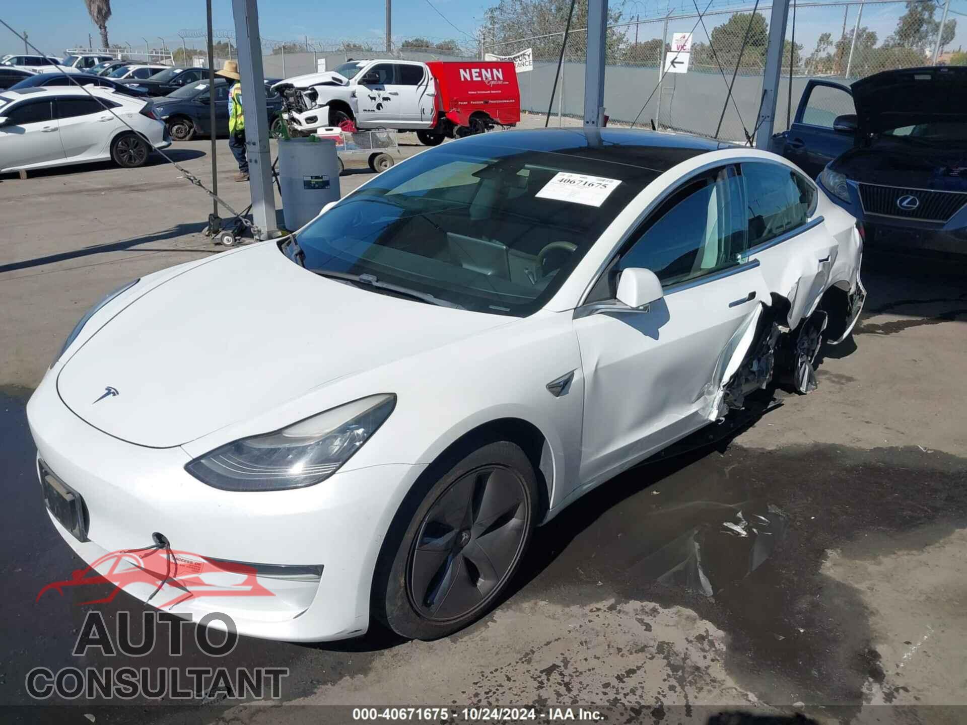 TESLA MODEL 3 2019 - 5YJ3E1EA6KF485643