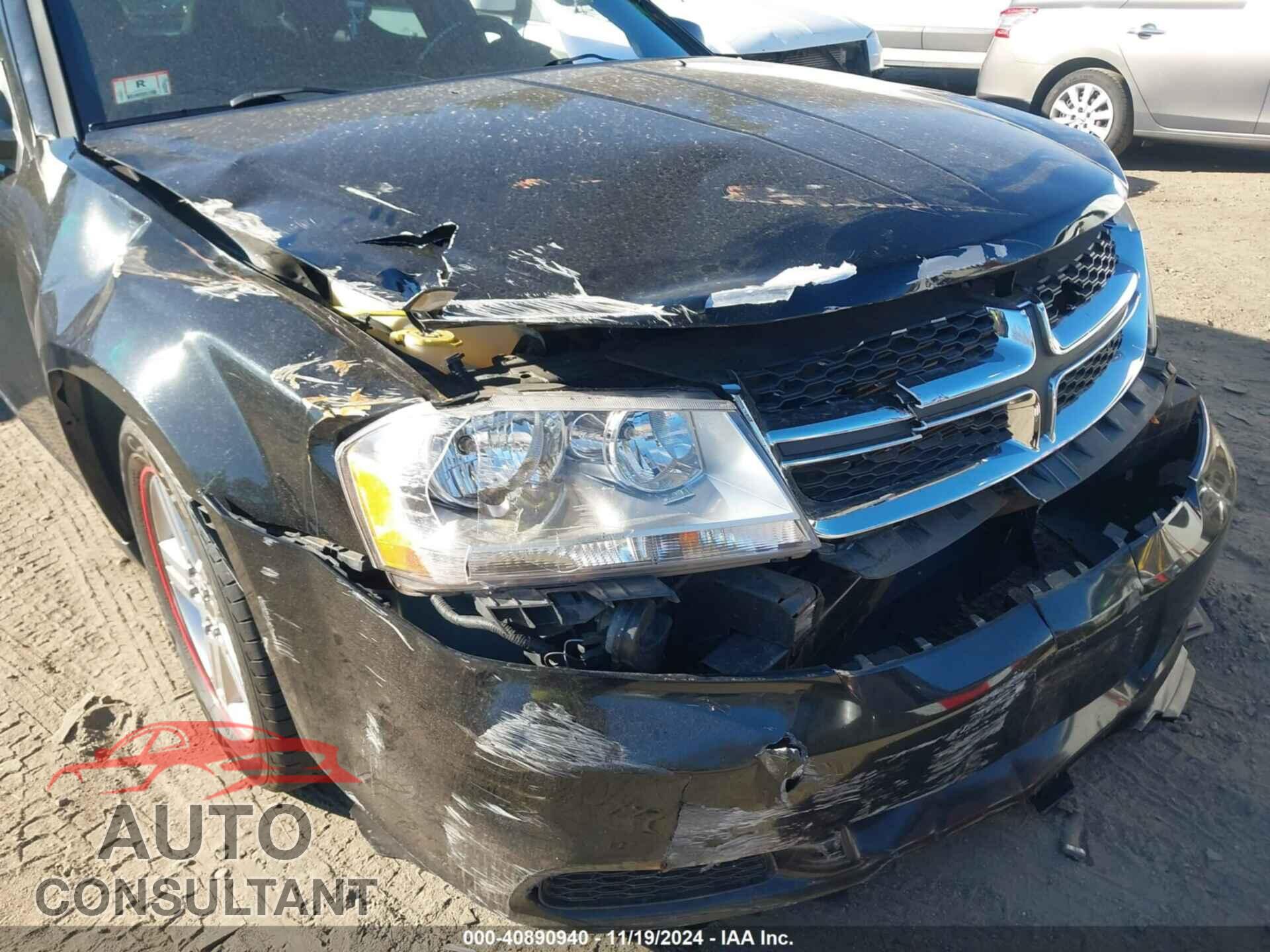 DODGE AVENGER 2011 - 1B3BD4FB2BN546786