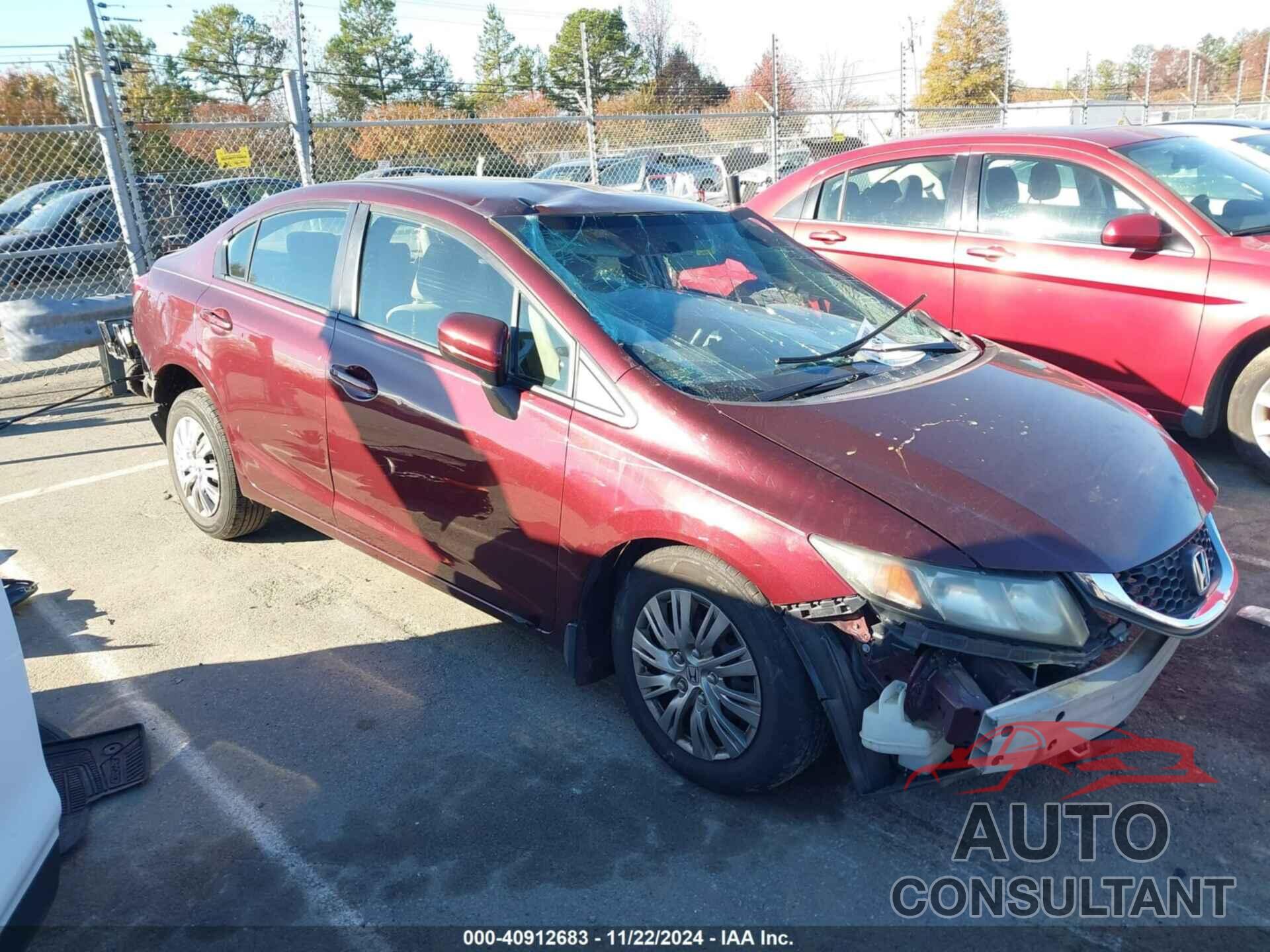 HONDA CIVIC 2015 - 19XFB2F59FE058594